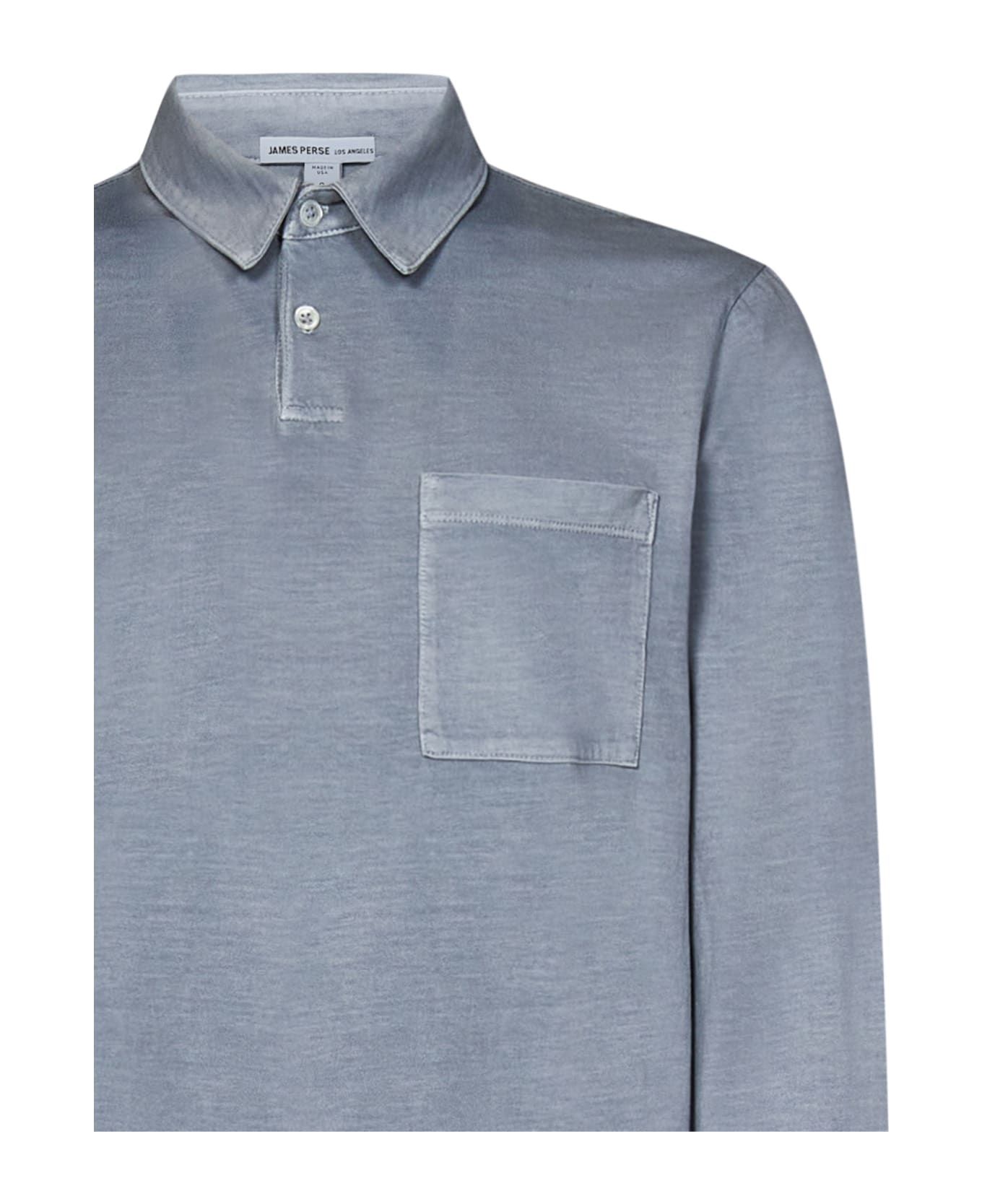 James Perse Polo Shirt - Grey ポロシャツ