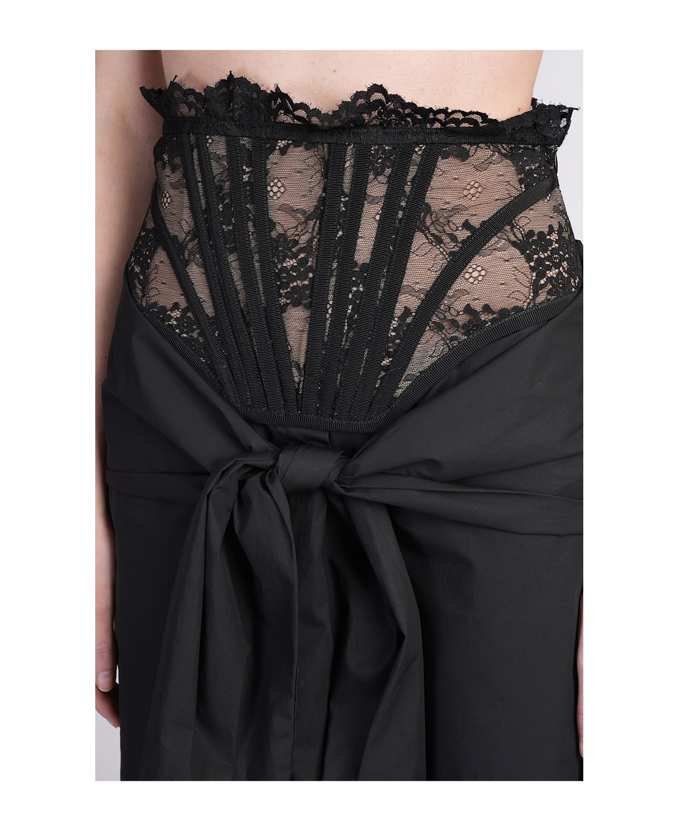 Giuseppe di Morabito Skirt In Black Cotton - black