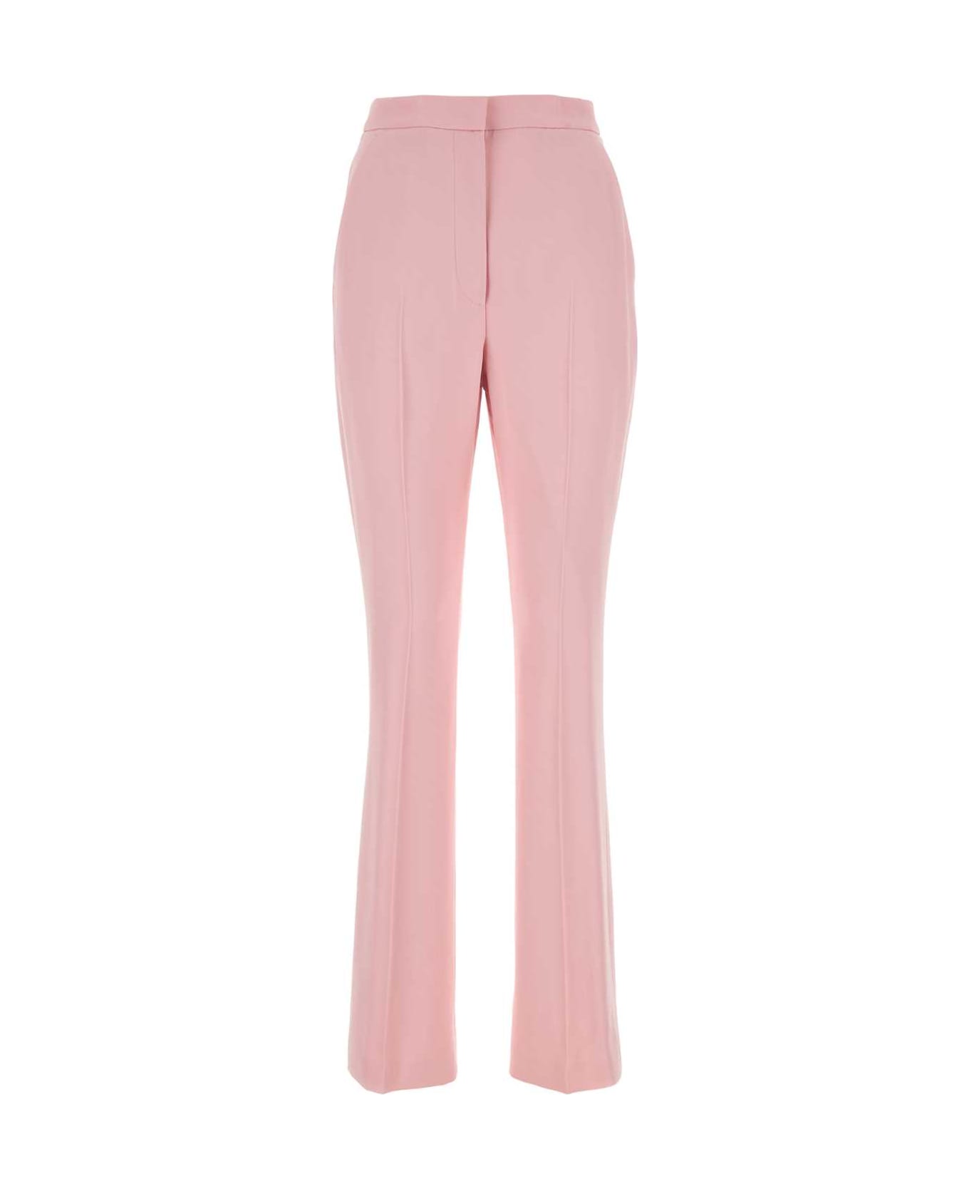 Alexander McQueen Pink Crepe Cigarette Pant - PALEPINK ボトムス