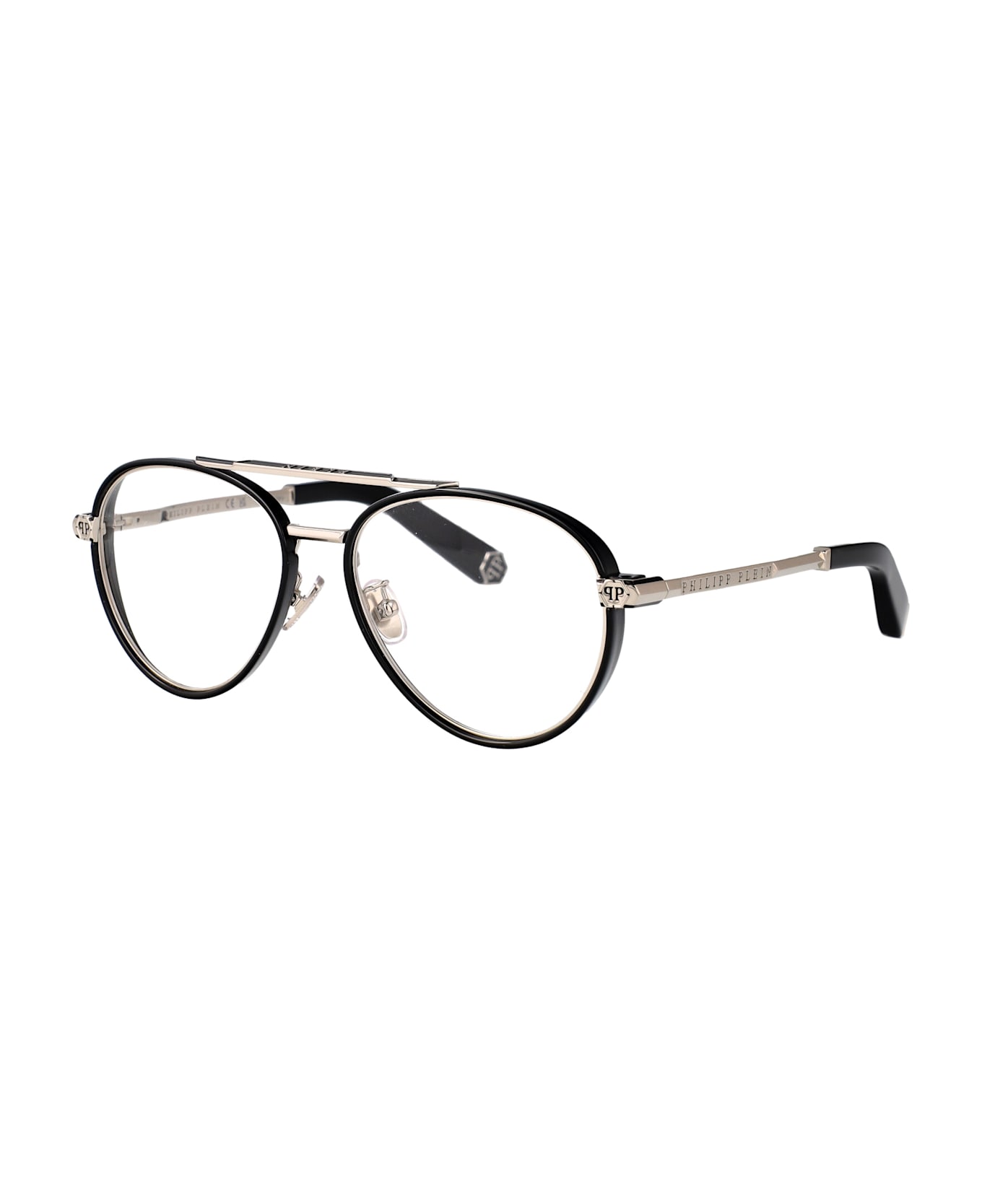 Philipp Plein Plein Light Glasses - SILVER BLACK アイウェア