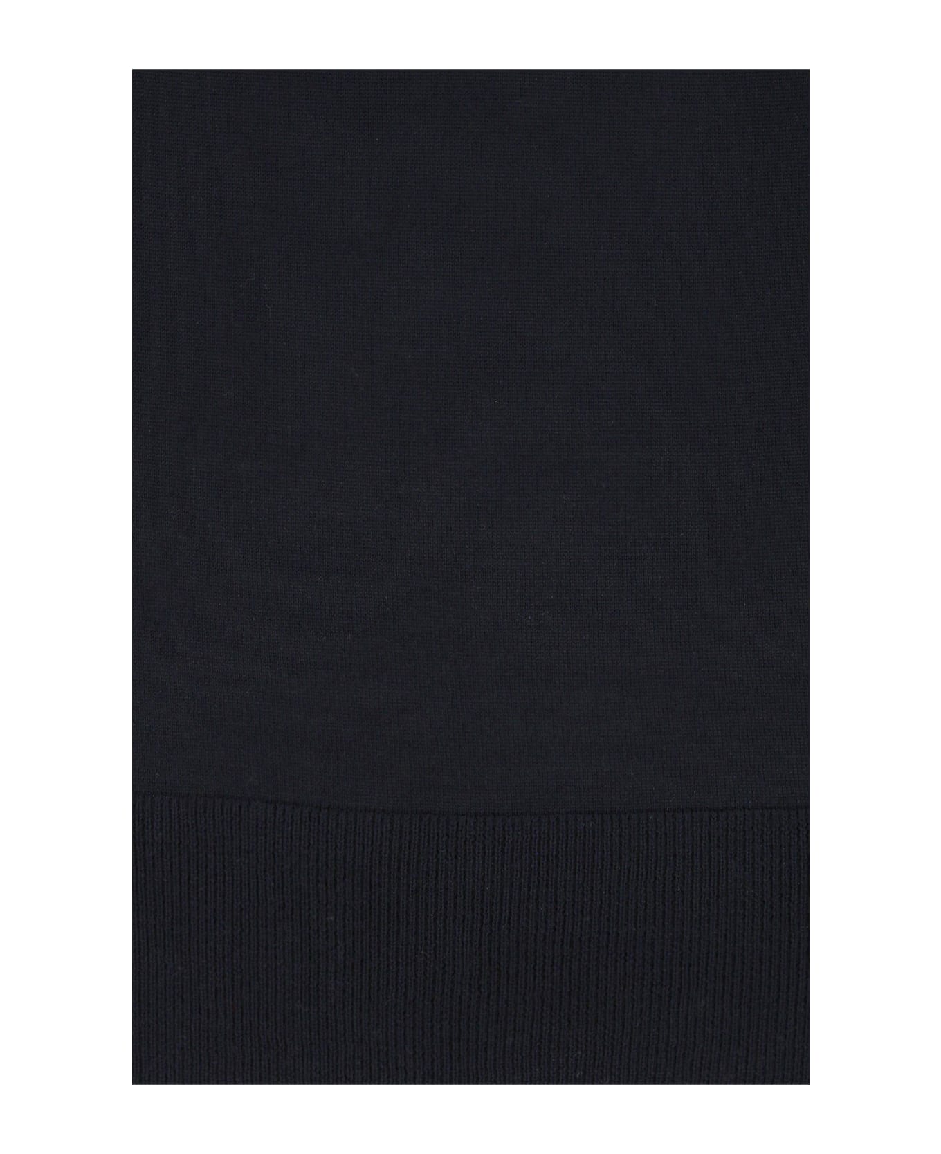 Loro Piana Midnight Blue Wool Sweater - Total eclipse