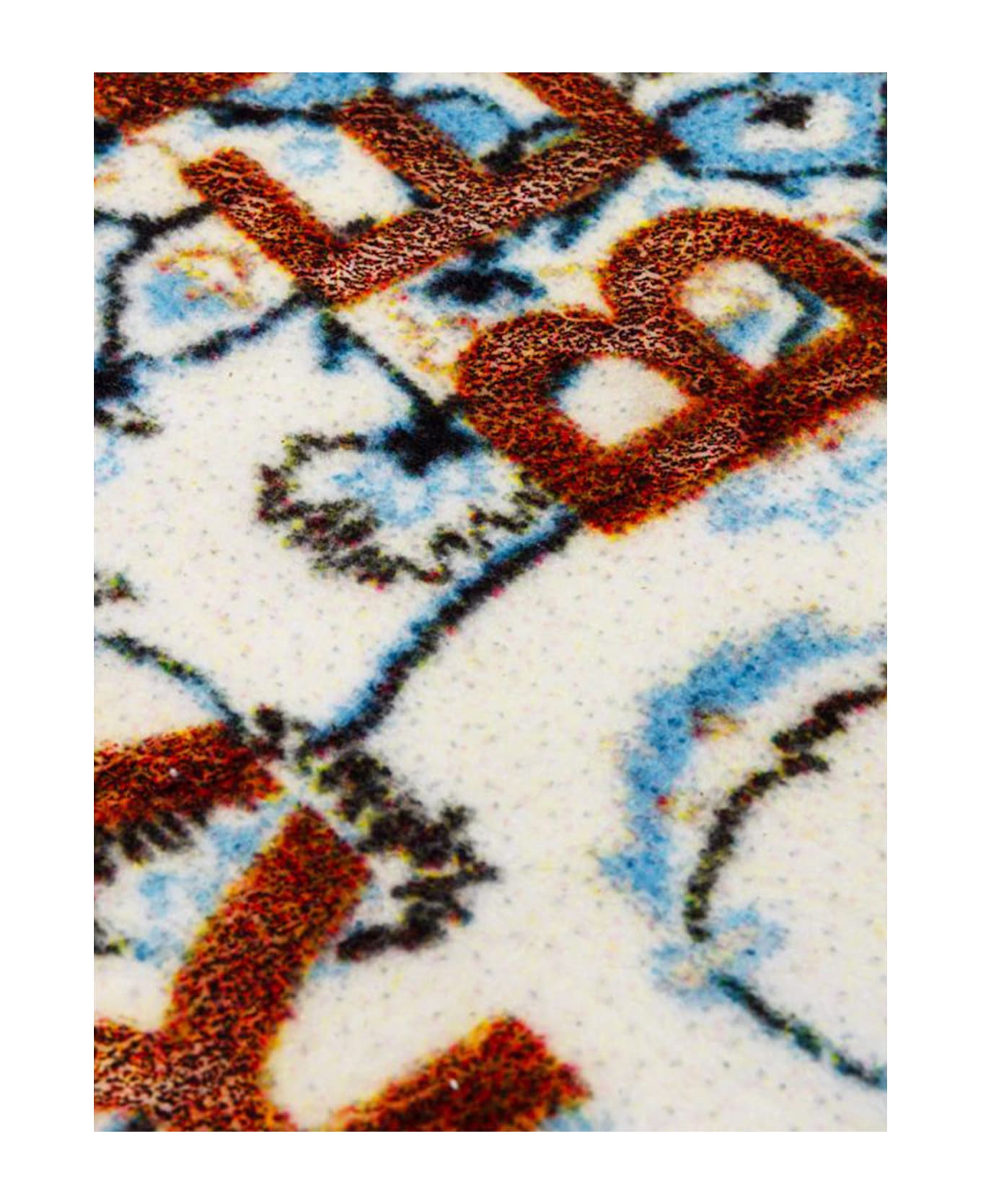 Seletti 'burnt Carpet Rebel' Rug - Multicolor