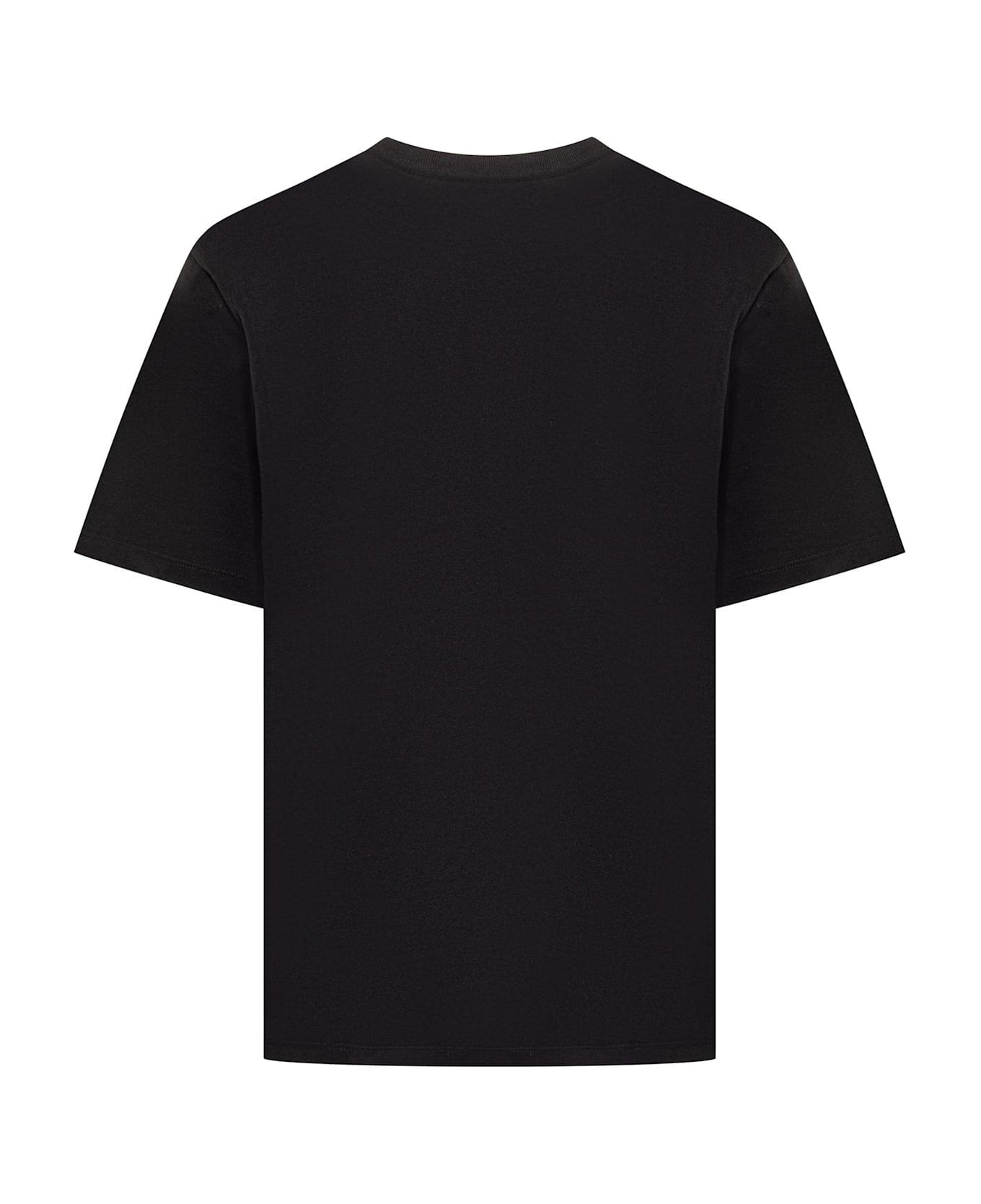 AMIRI Logo Printed Crewneck T-shirt - BLACK