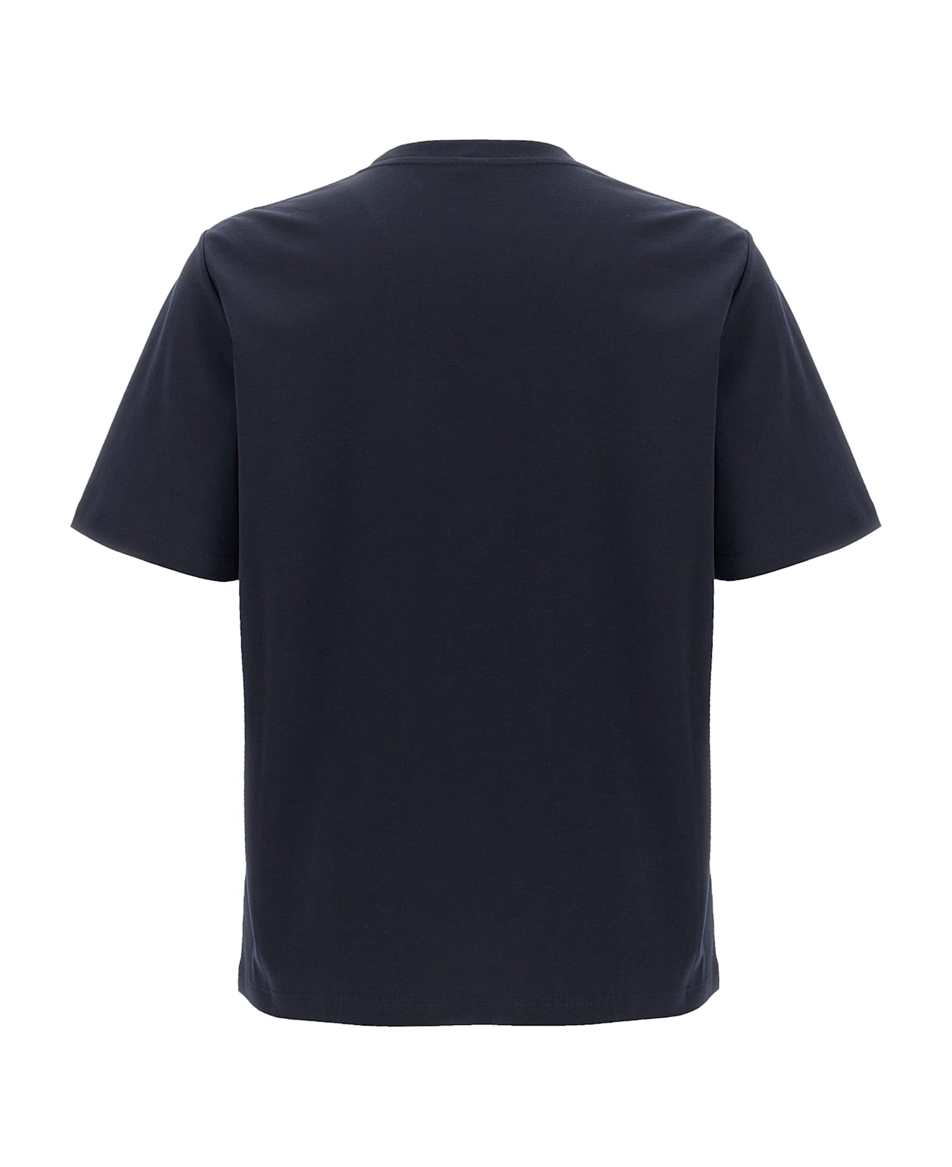 Berluti 
leather Tab
 T-shirt - Blue