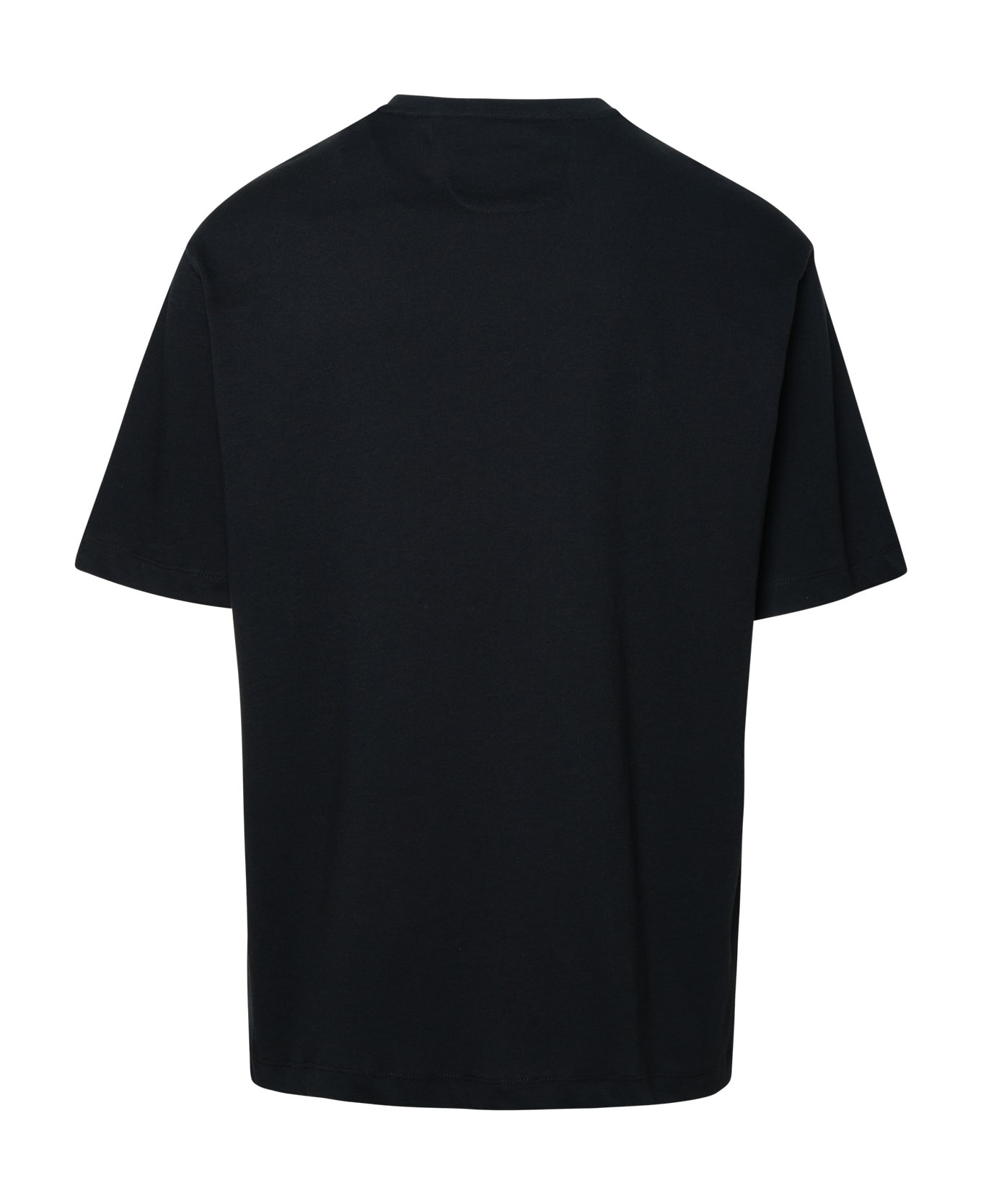 Ferrari Black Cotton T-shirt - Black