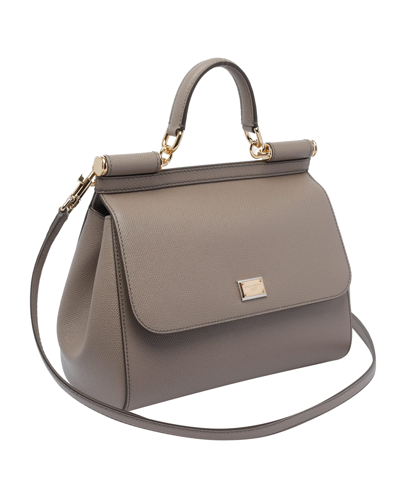 Dolce 
Gabbana Big Sicily Handbag - Grey