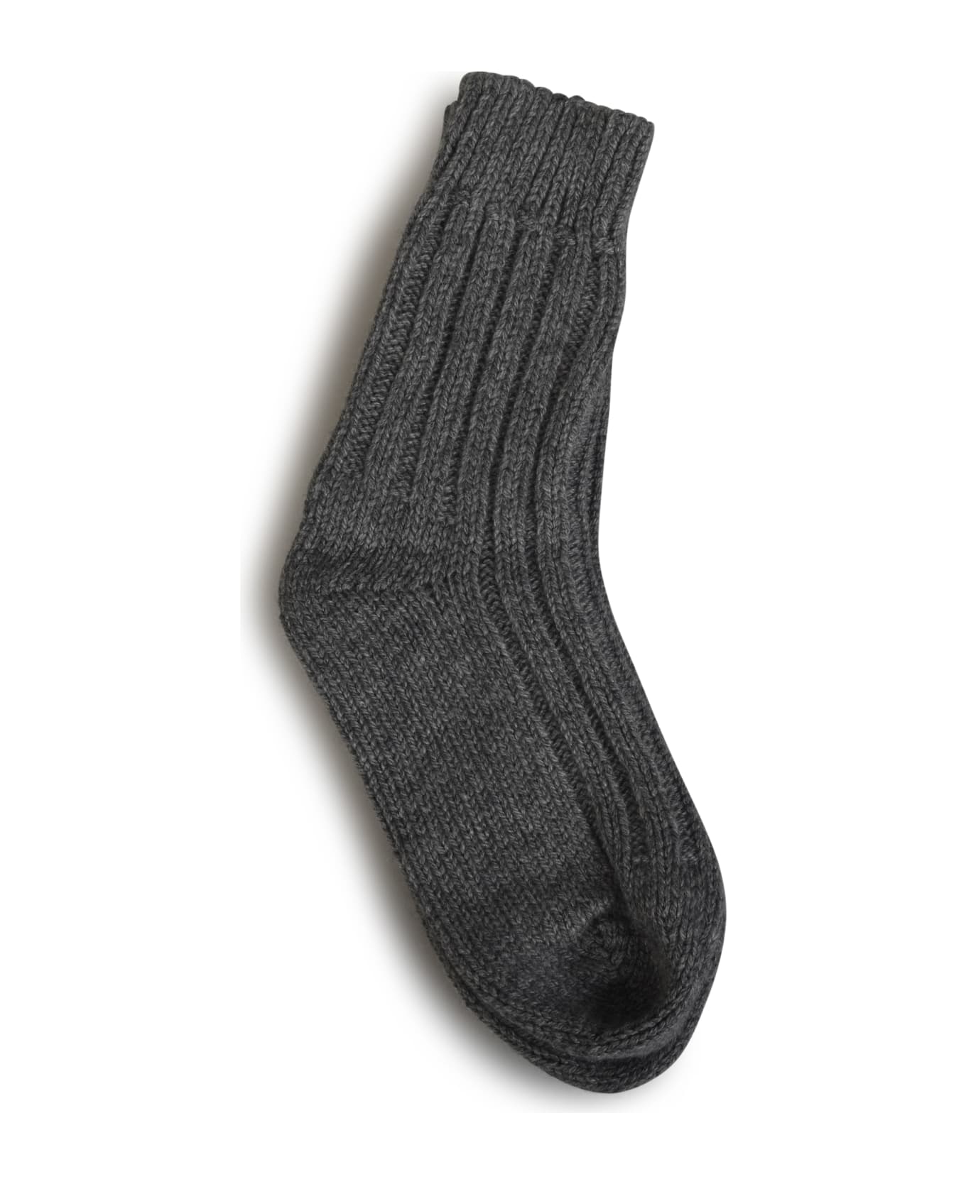alyki Ribbed Knit Socks - Ascot