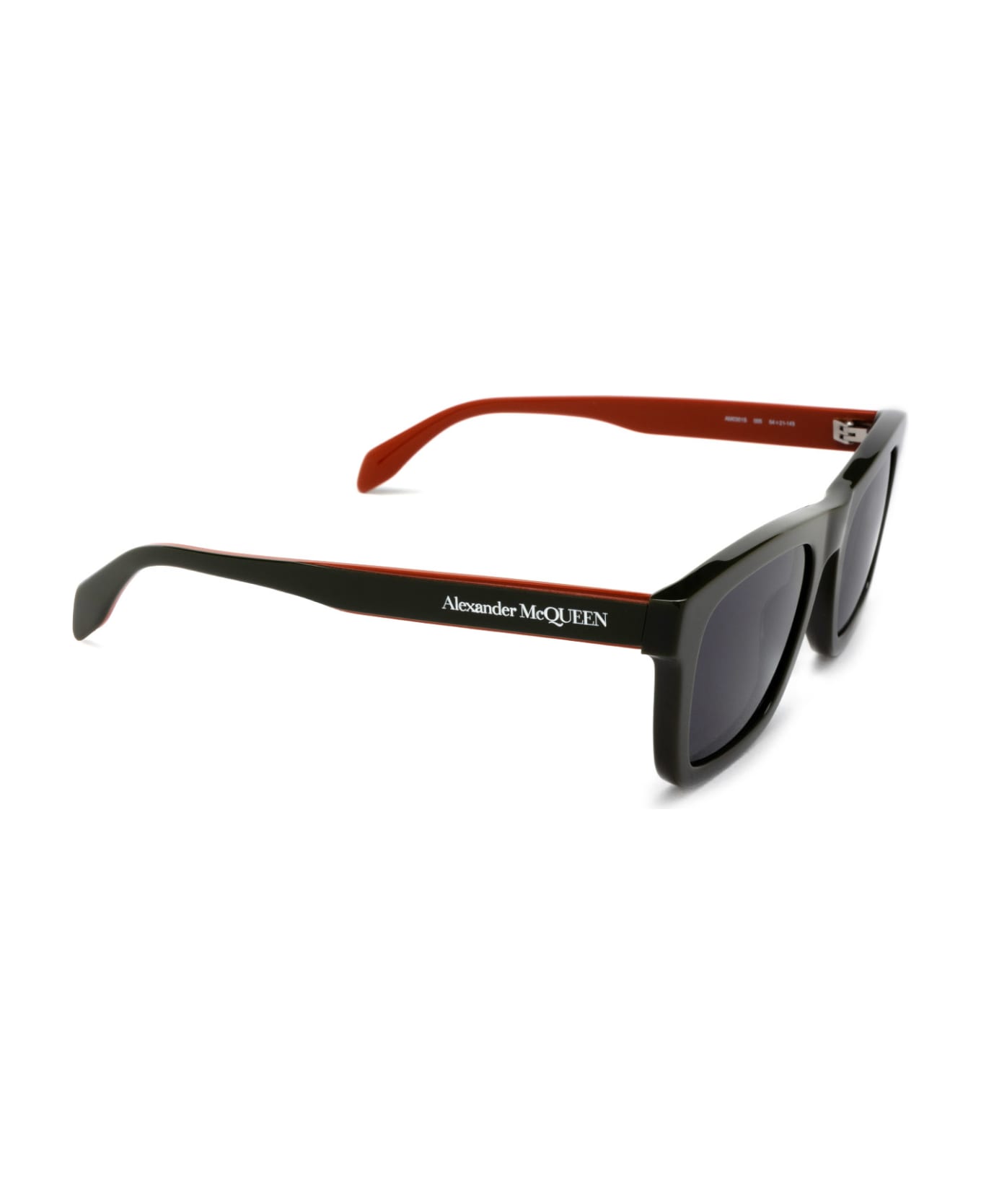 Alexander McQueen Eyewear Am0301s Green Sunglasses - Green