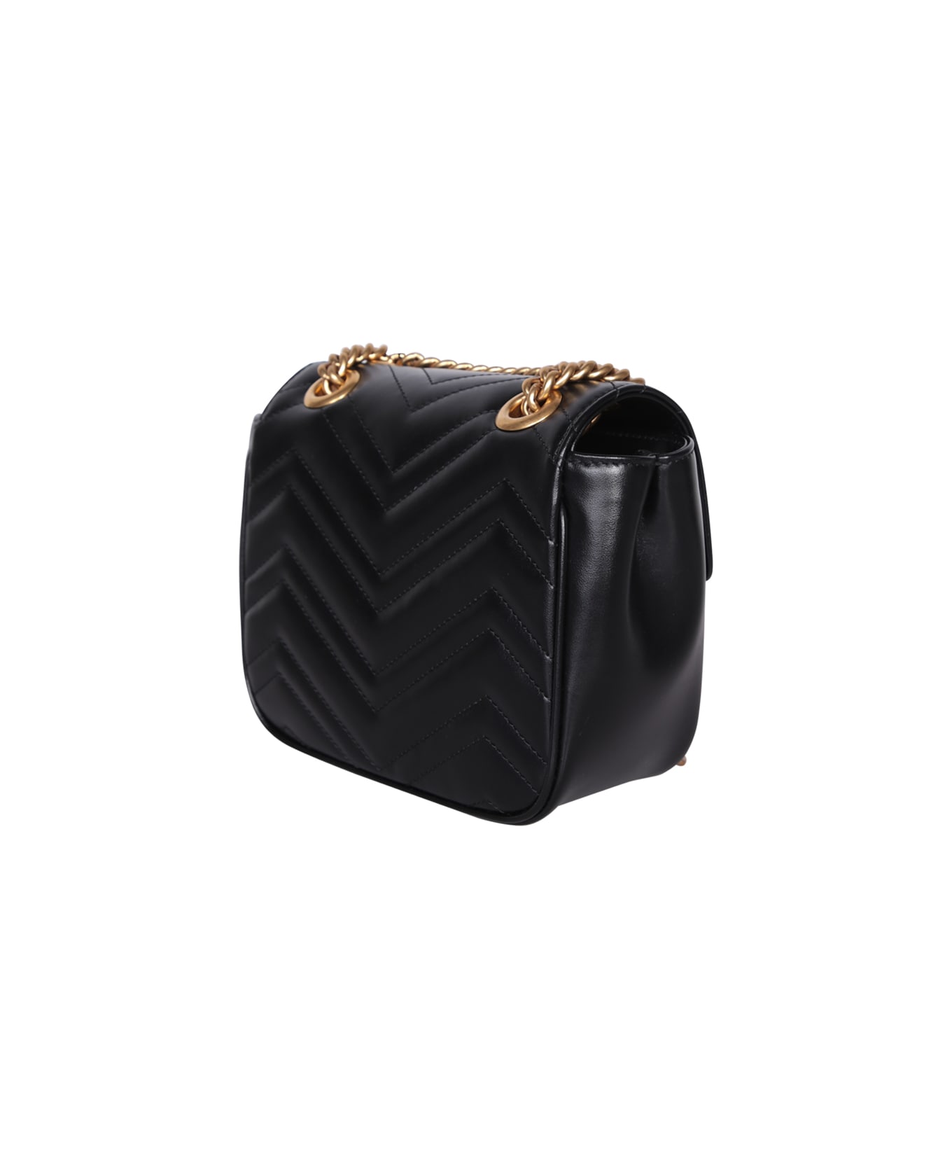 Gucci Gg Marmont Mini Shoulder Bag - Black