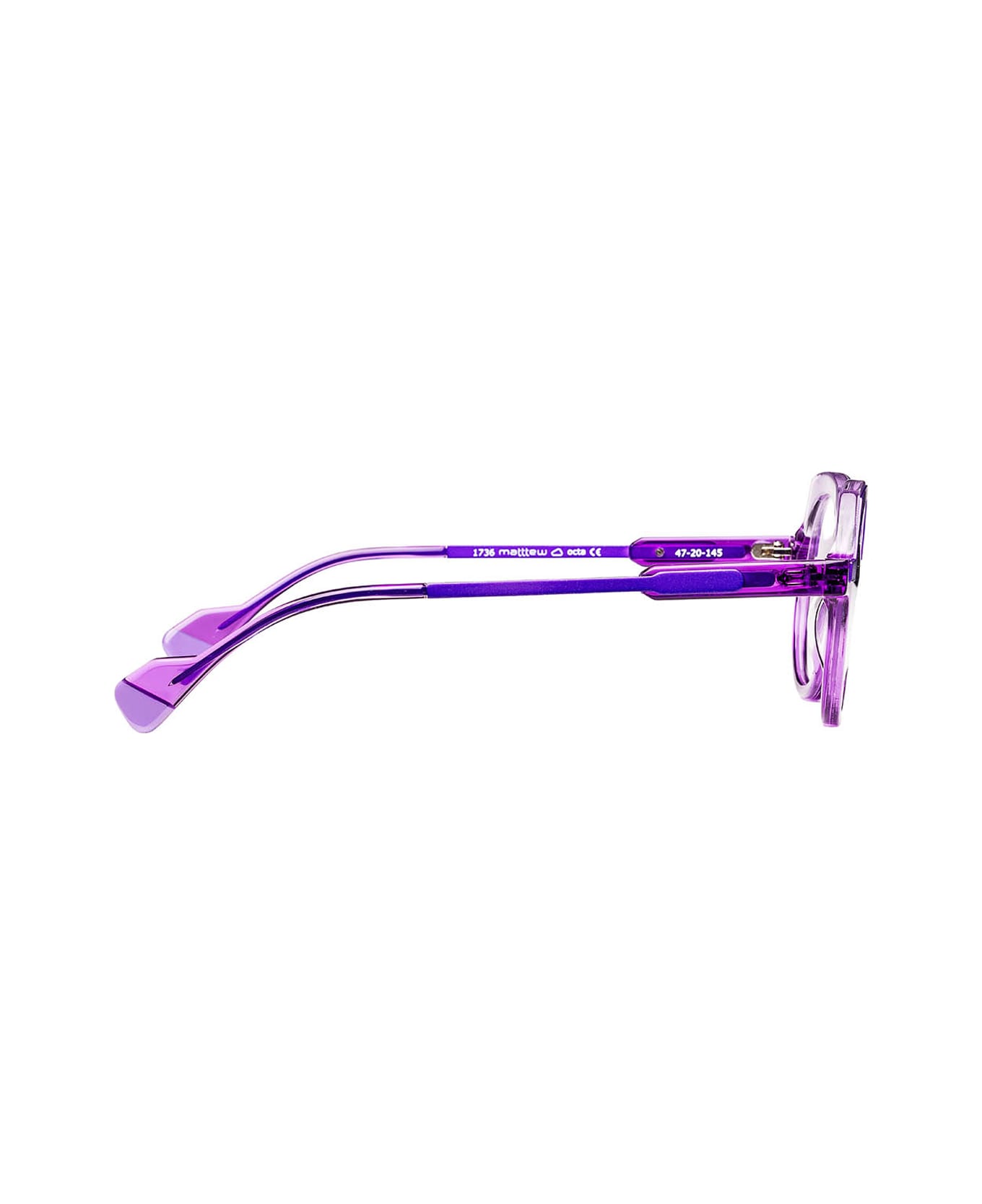 Matttew Octa 1736 Viola Cristallo Glasses - Viola