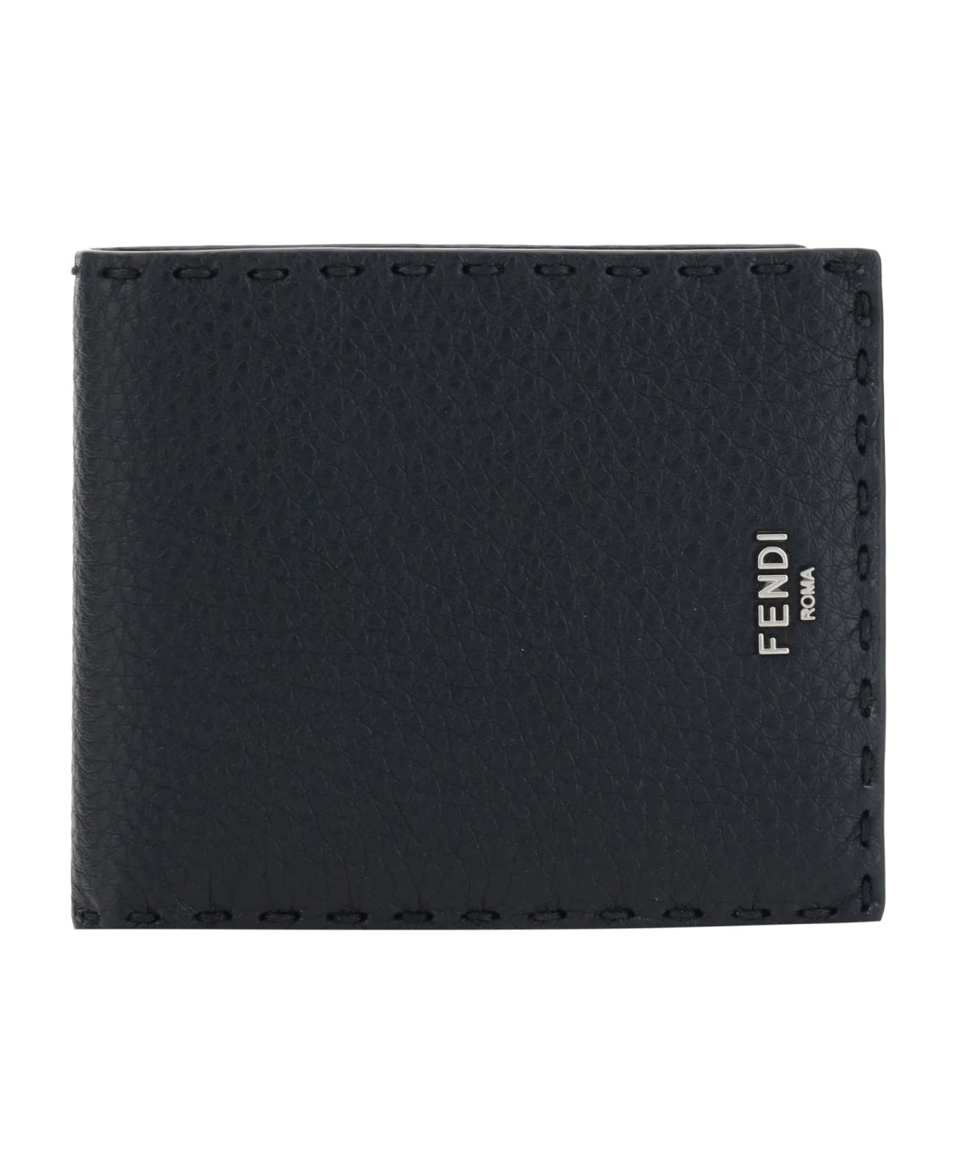 Fendi Bi-fold Wallet - Black
