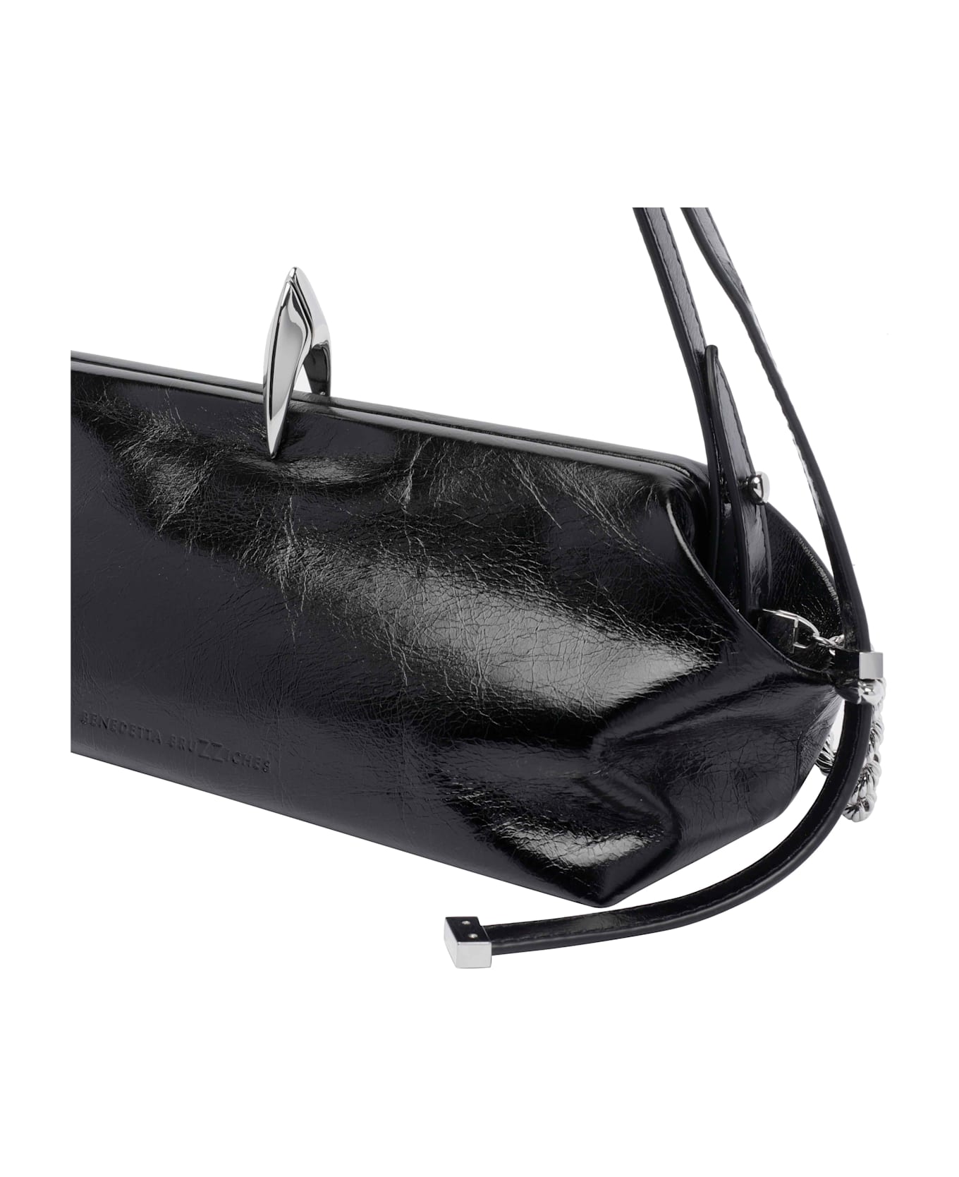 Benedetta Bruzziches Sophia La Petite Shoulder Bag - Black