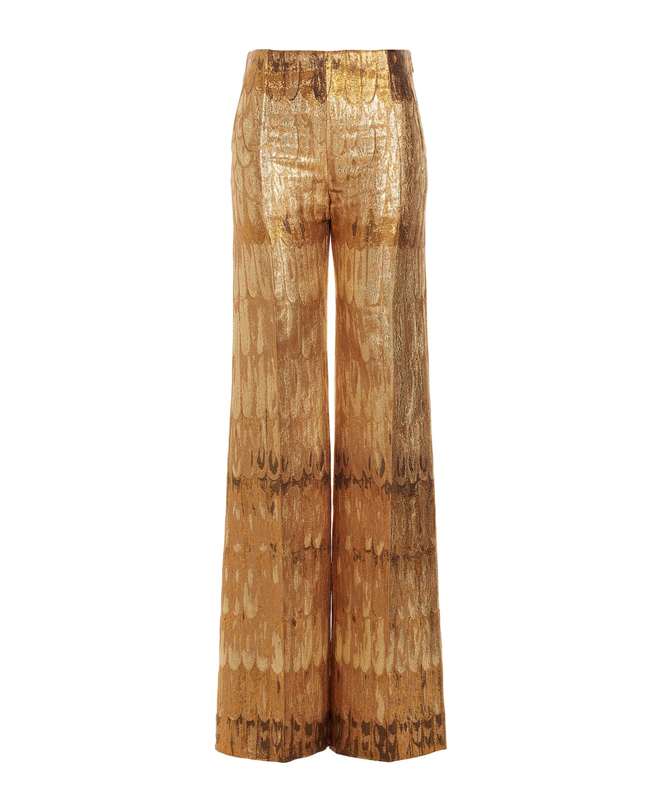 Valentino Garavani Pantalone Valentino Broccato - Gold