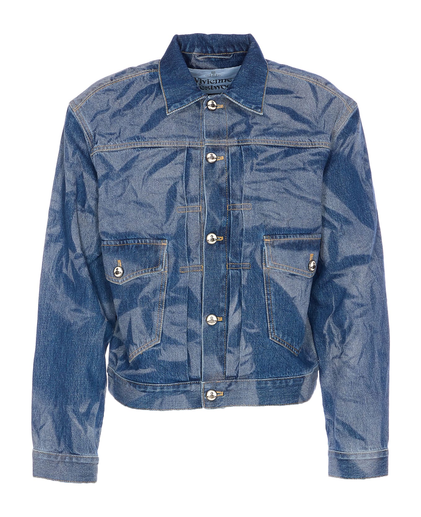 Vivienne Westwood Marlene Denim Jacket - Blue