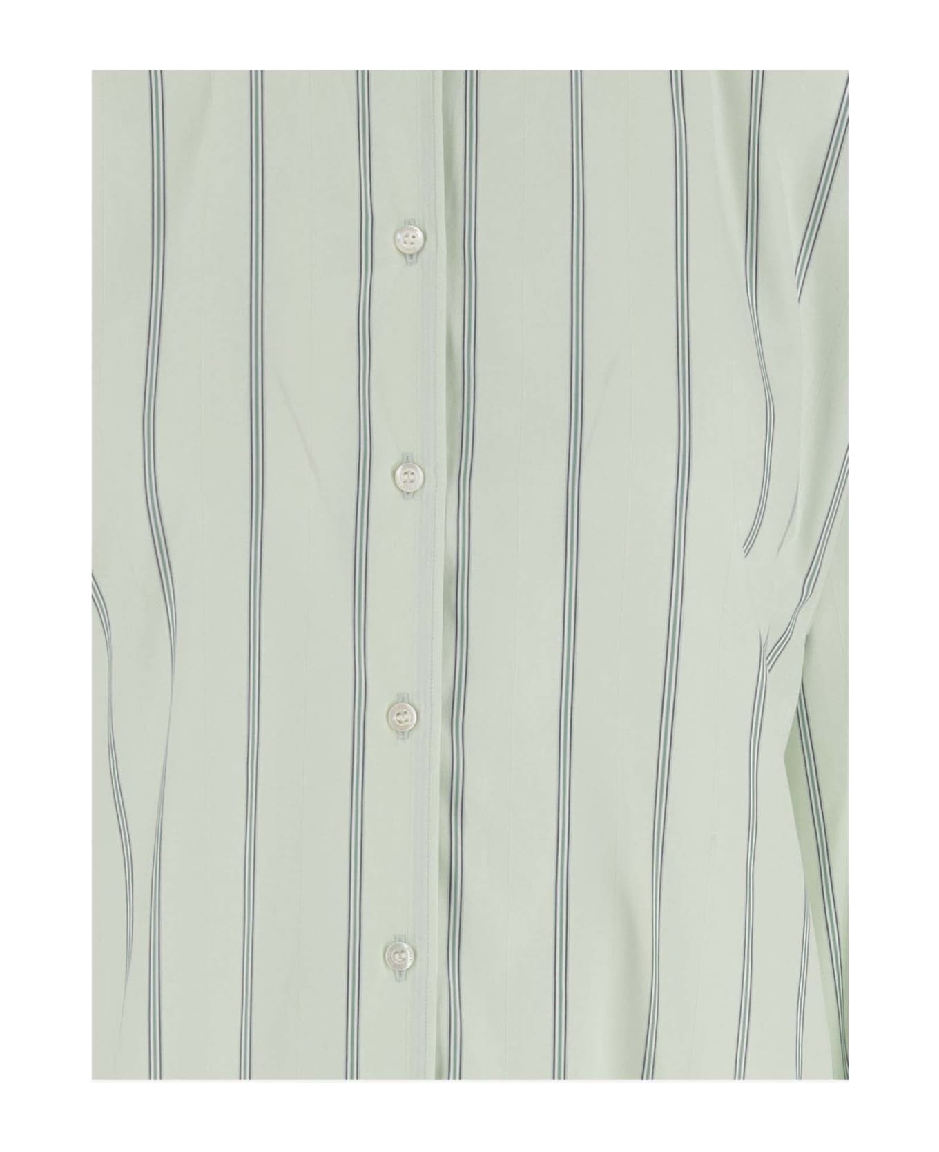 Aspesi Striped Shirt - Green シャツ