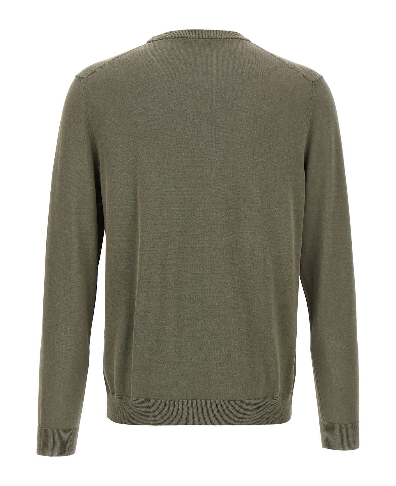 Zanone Cotton Sweater - Green