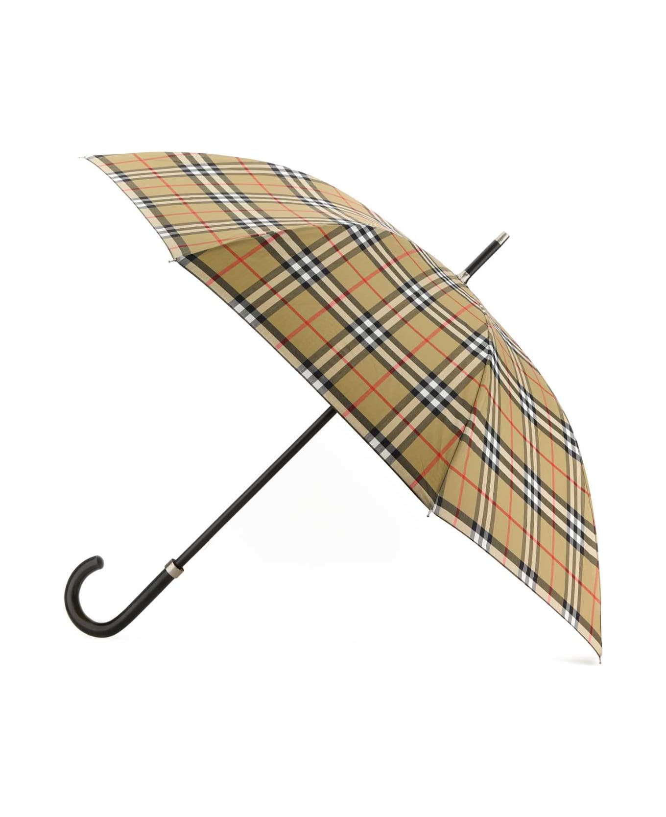 Burberry Um Check Walking Umb - SANDIPCHECK