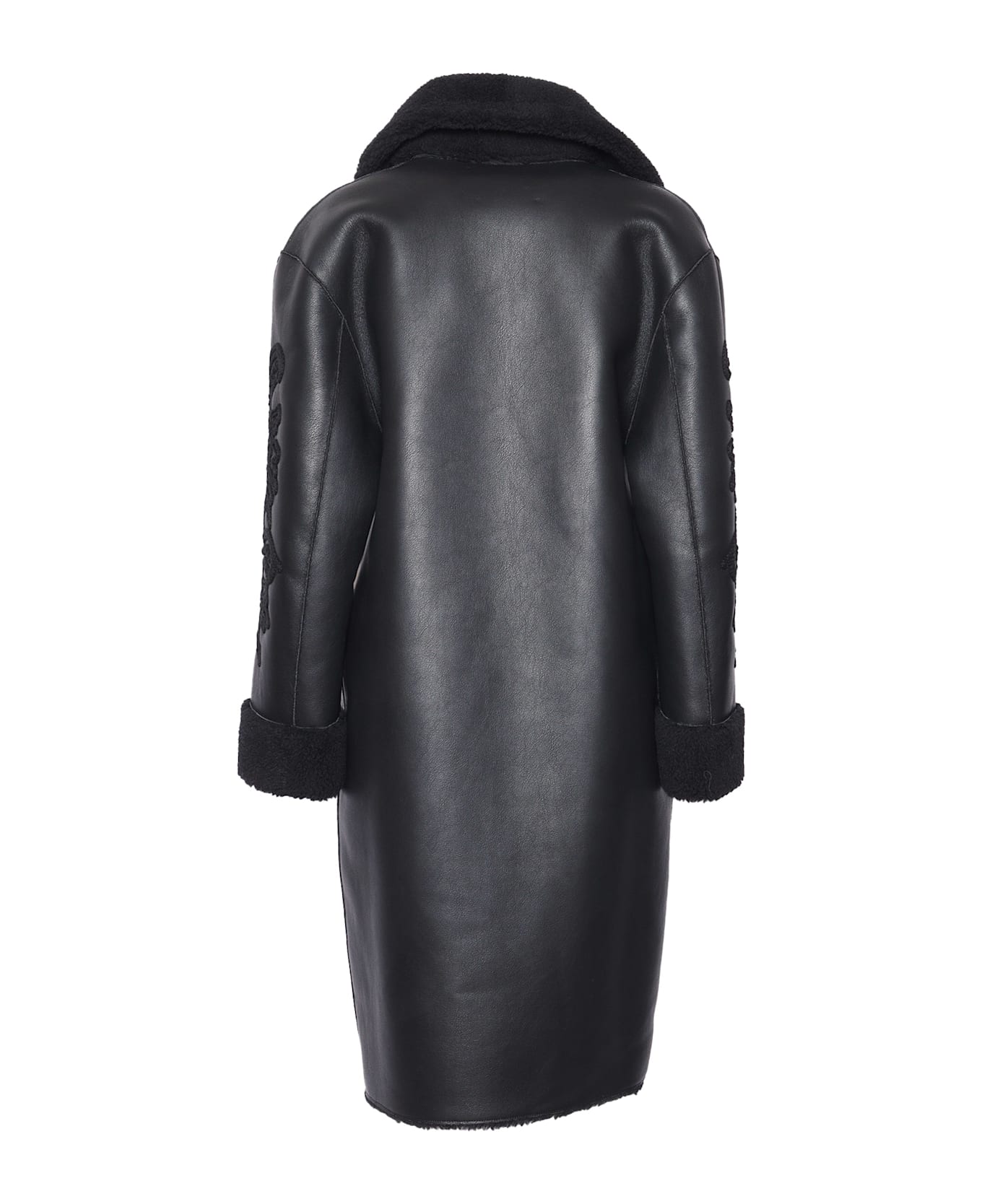 Ermanno Ermanno Scervino Coat - BLACK