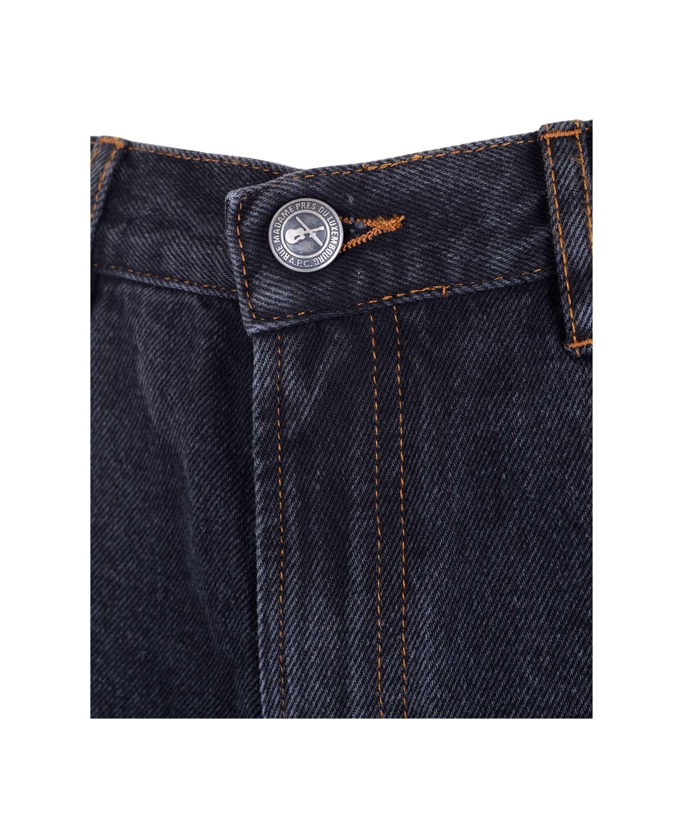 A.P.C. Black "martin" Denim - Black