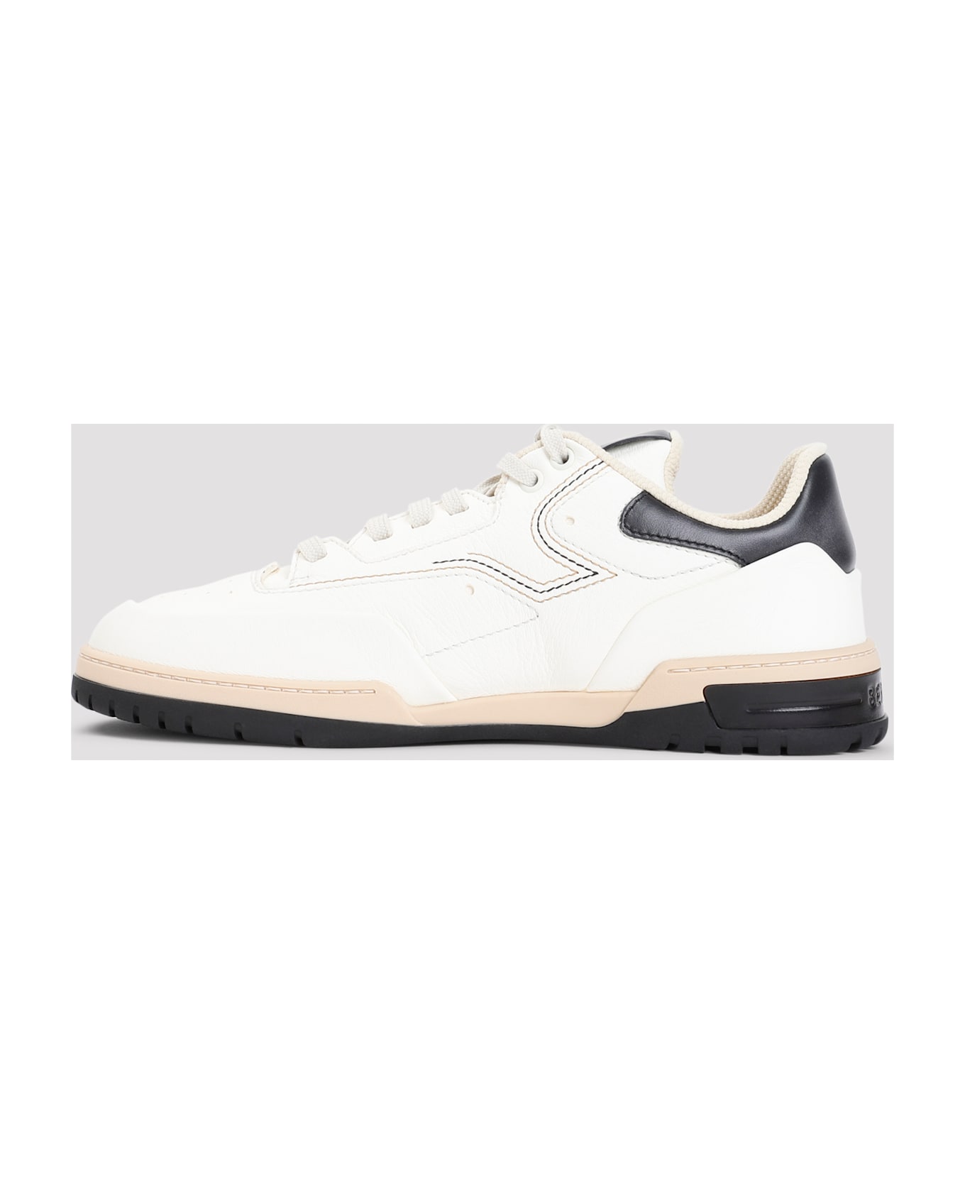 Berluti Playoff Deer Leather Sneakers - White