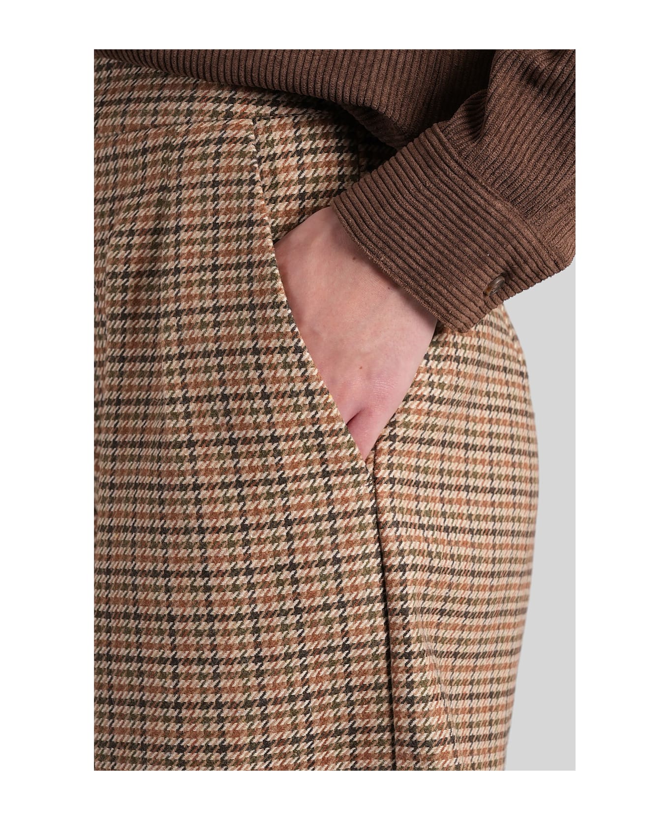 MC2 Saint Barth Aya English Shorts In Beige Polyester - beige