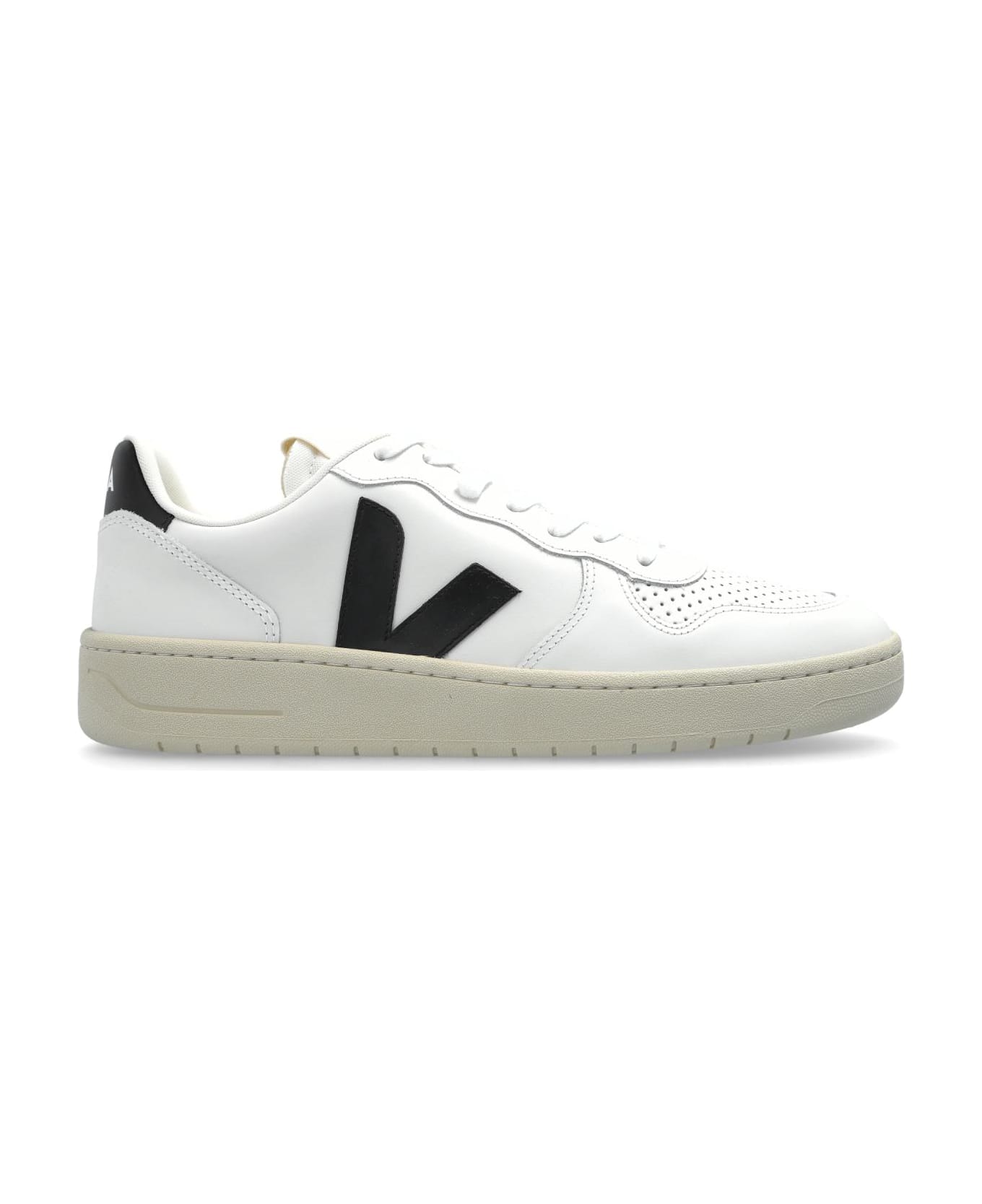 Veja Sneakers V-10 Prime Leather - Extra White Black