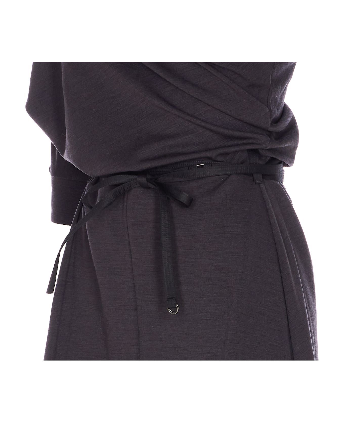 Lemaire Twisted Hem Dress - Grey