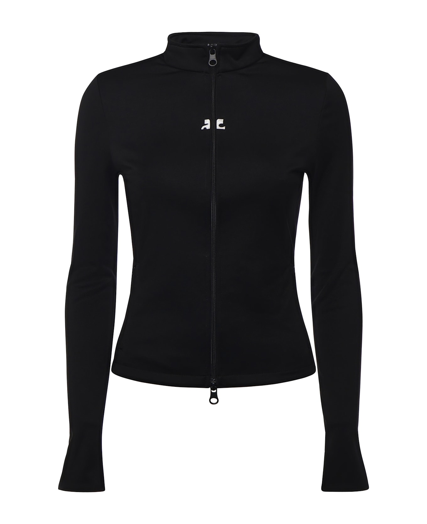 Courrèges Biker Tracksuit Jacket - Black