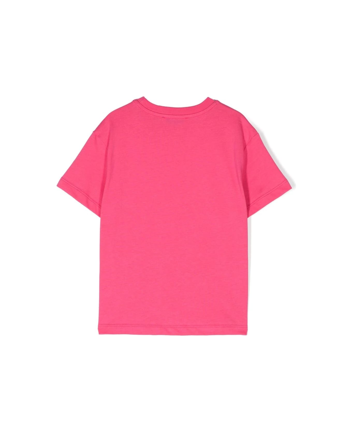 MSGM T-shirt Con Logo - Fucsia Tシャツ＆ポロシャツ
