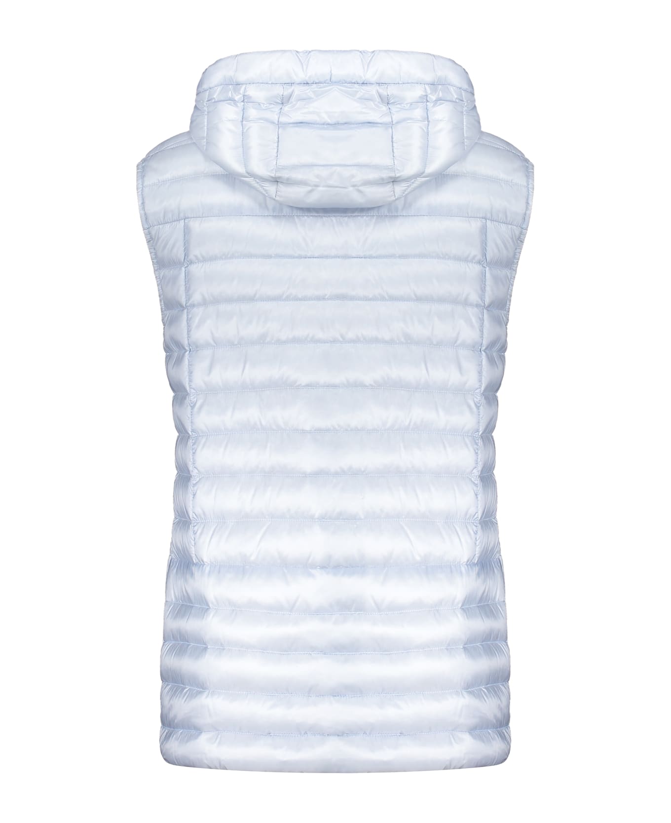 Moorer Hooded Bodywarmer - Light Blue
