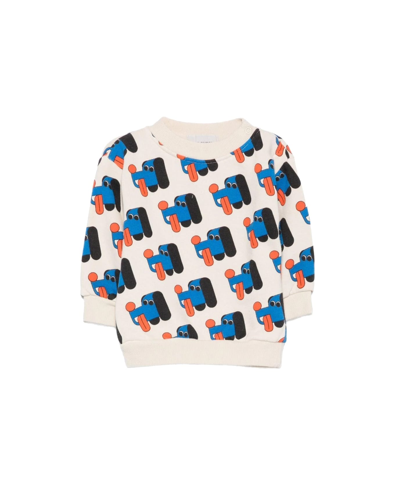 Bobo Choses "doggy Mate" Sweater - WHITE
