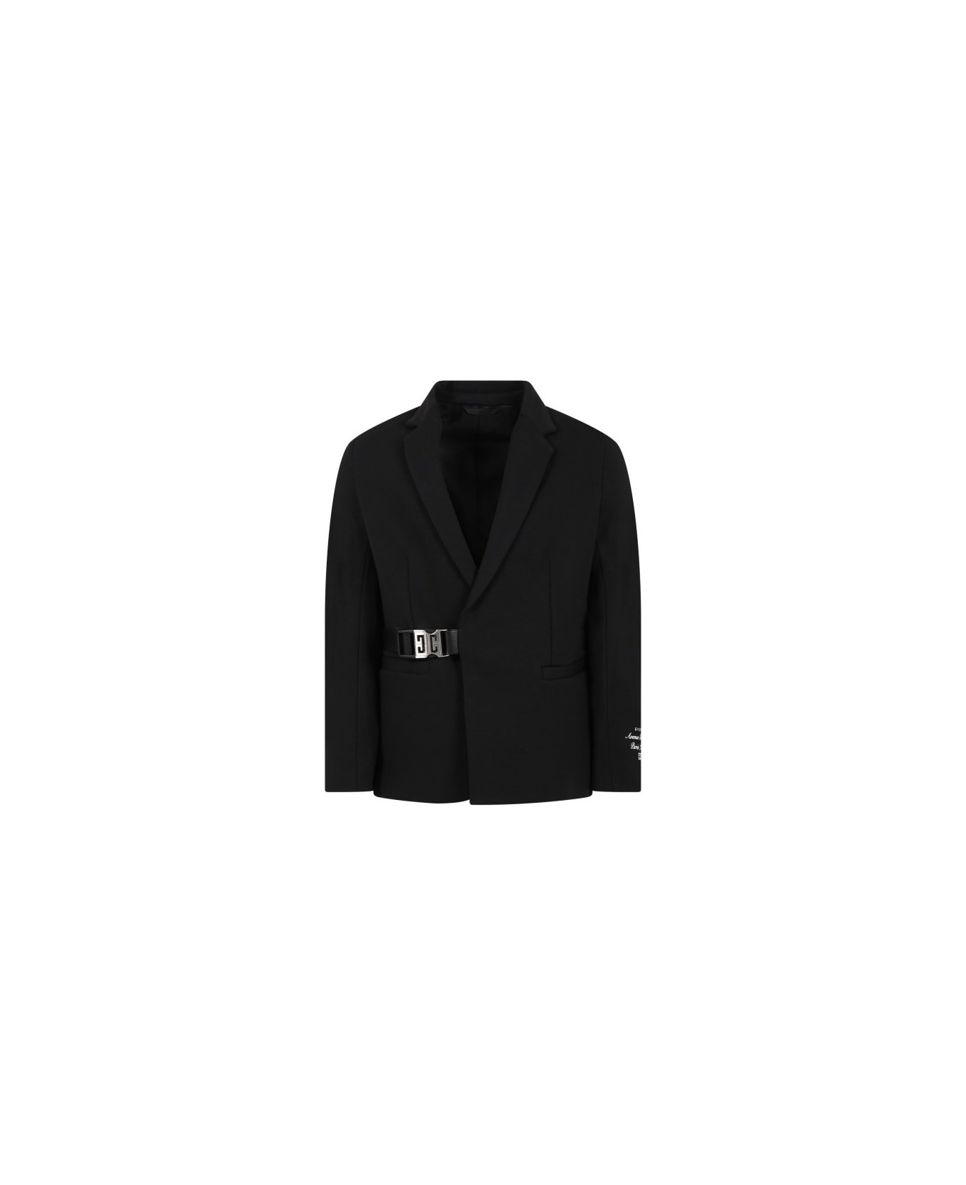 Givenchy Jacket With Logo - Black