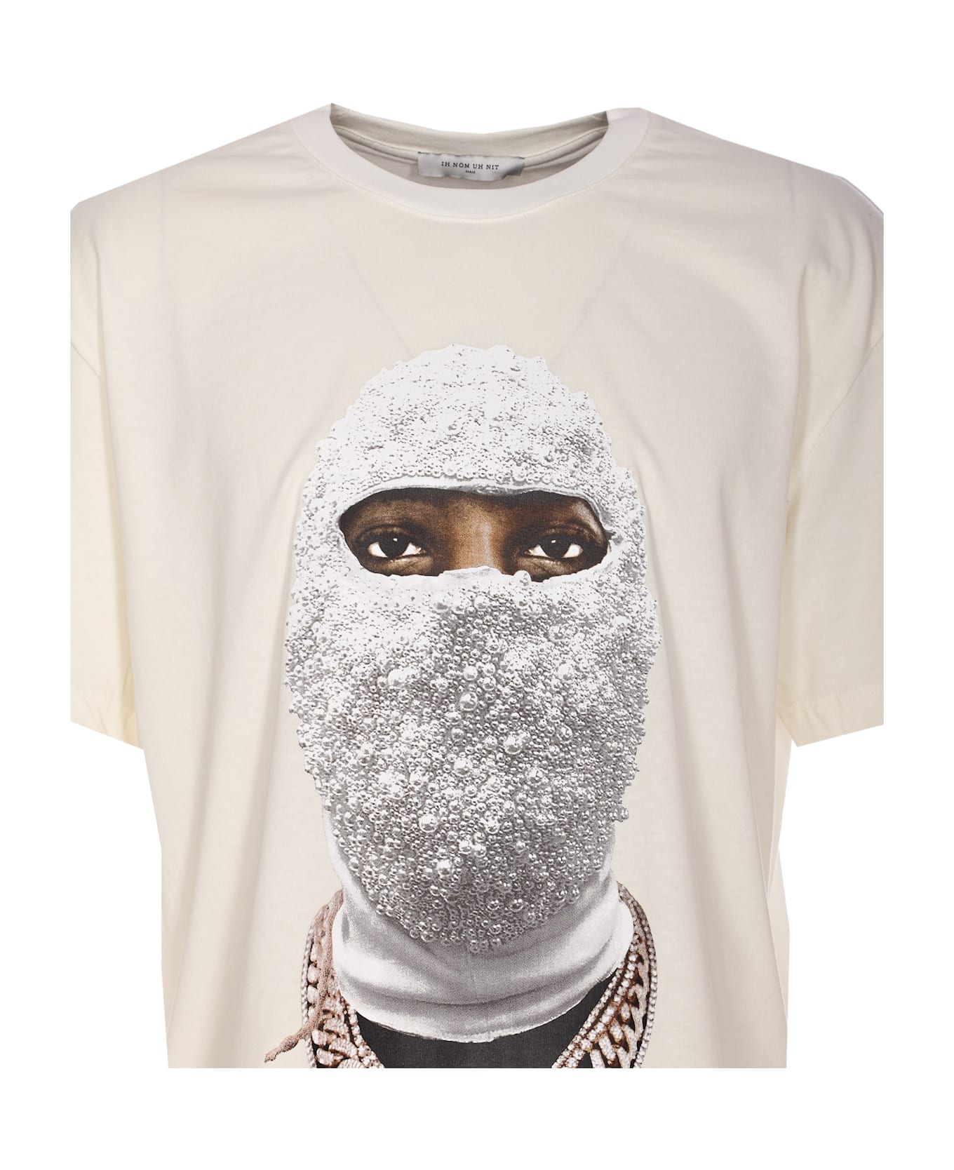 ih nom uh nit Mask Future T-shirt - White