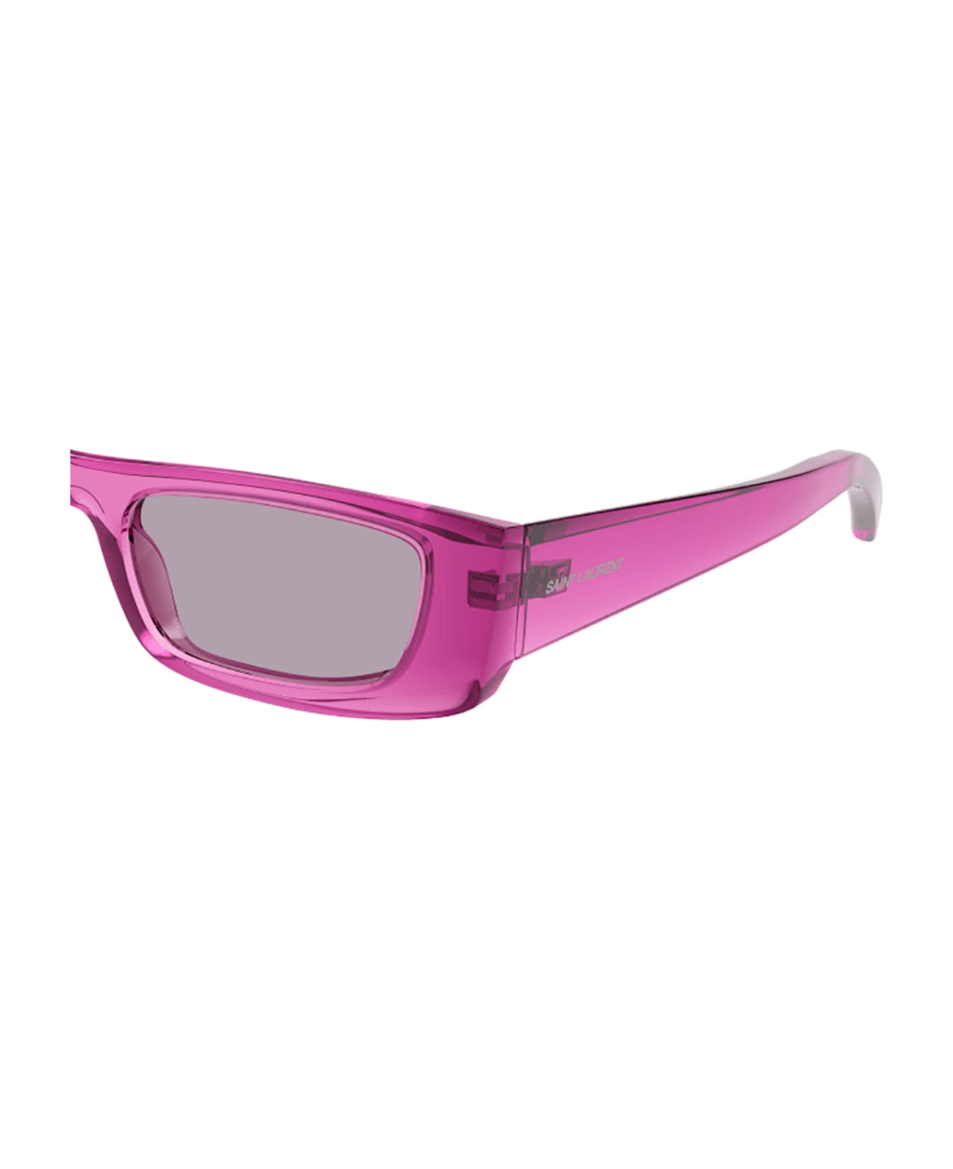 Saint Laurent Eyewear SL 553 Sunglasses - Pink Pink Violet