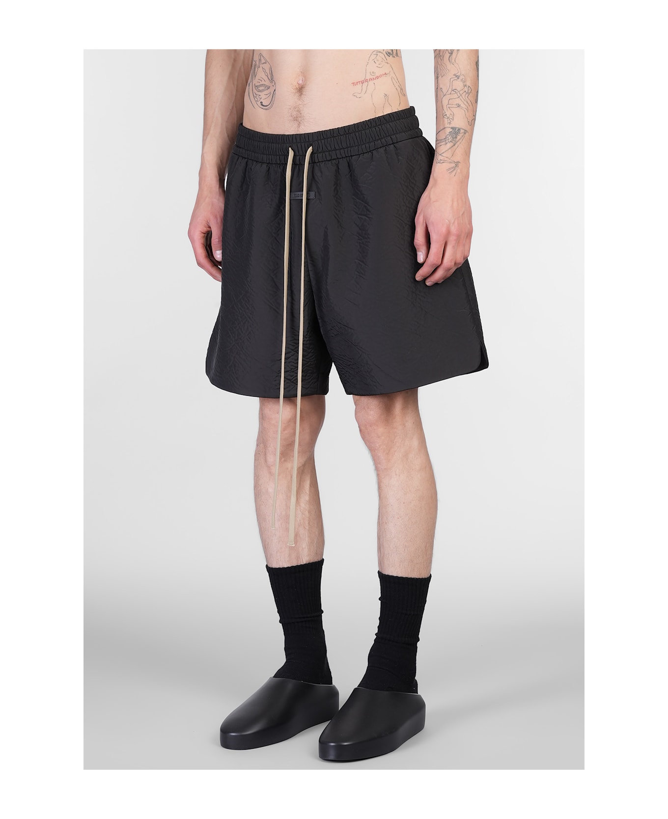 Fear of God Shorts In Black Polyester - black