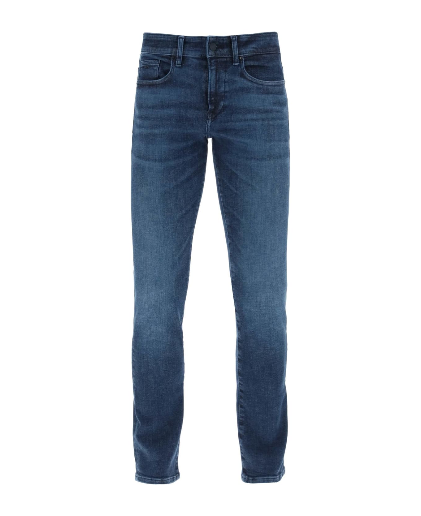 Hugo Boss Delaware Slim Fit Jeans - MEDIUM BLUE (Blue)