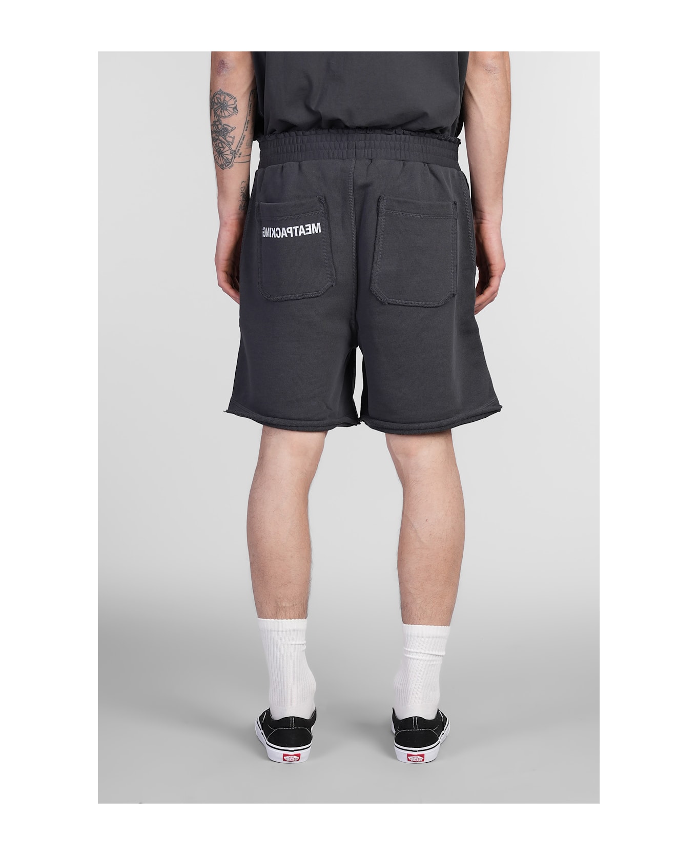 Helmut Lang Shorts In Grey Cotton - grey