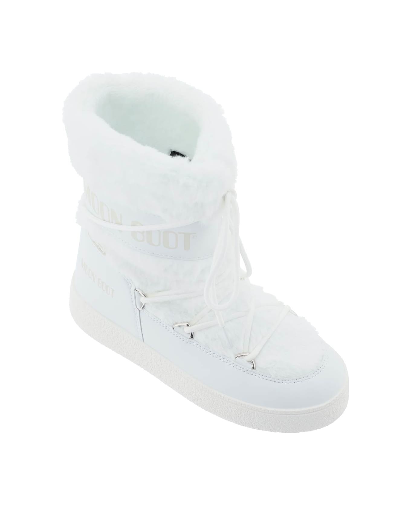 Moon Boot Ltrack Tube Apres-ski Boots - WHITE (White)