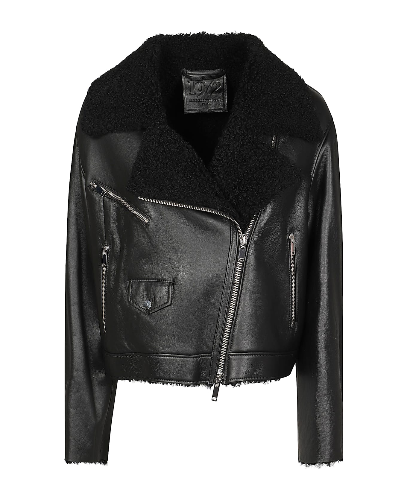 Desa 1972 Shearling Jacket - Black