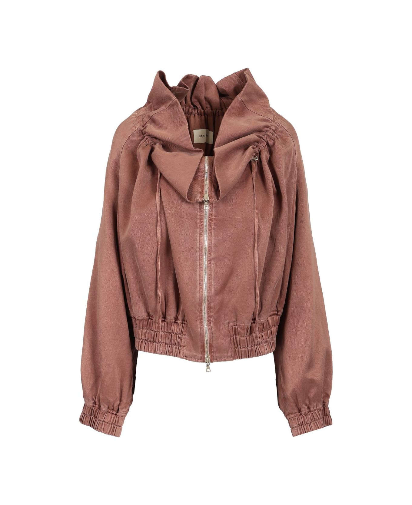 Dries Van Noten Blouson Cocoon Jacket - TAUPE