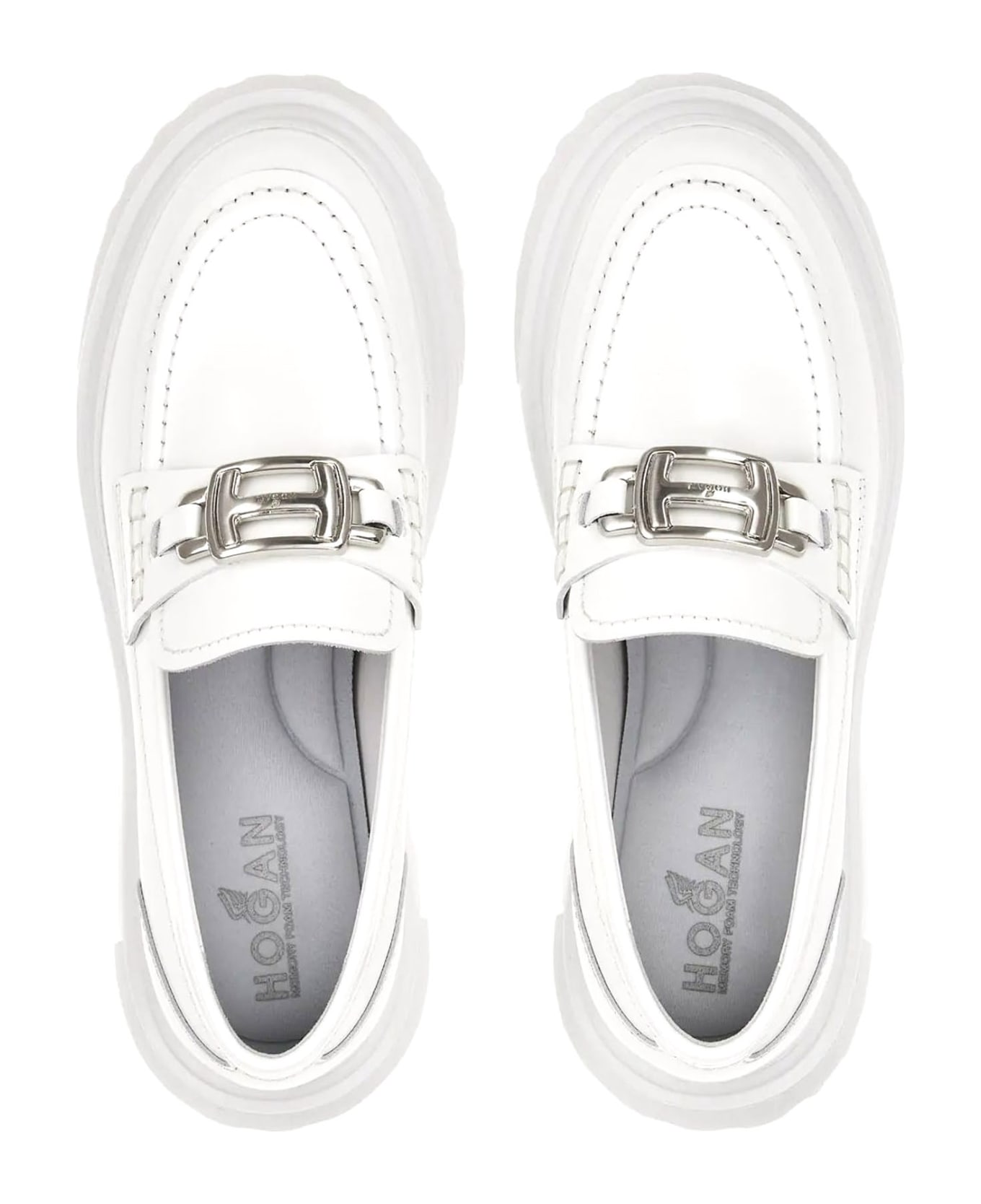 Hogan H629 Loafers - White