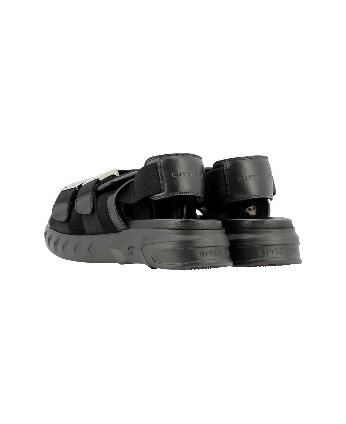 Givenchy 4g Marshmallow Sandals - BLACK