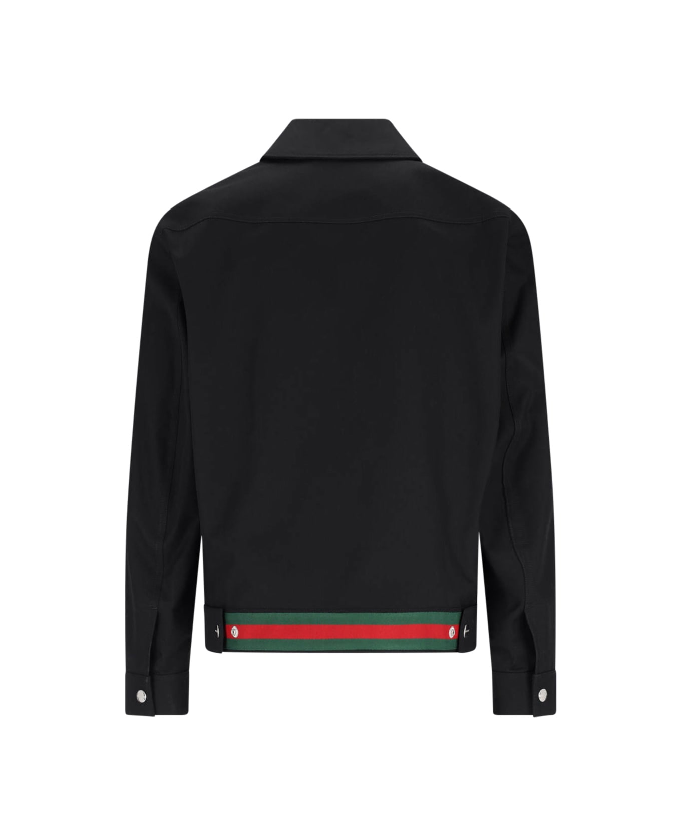 Gucci 
web
 Zip Jacket - Black  
