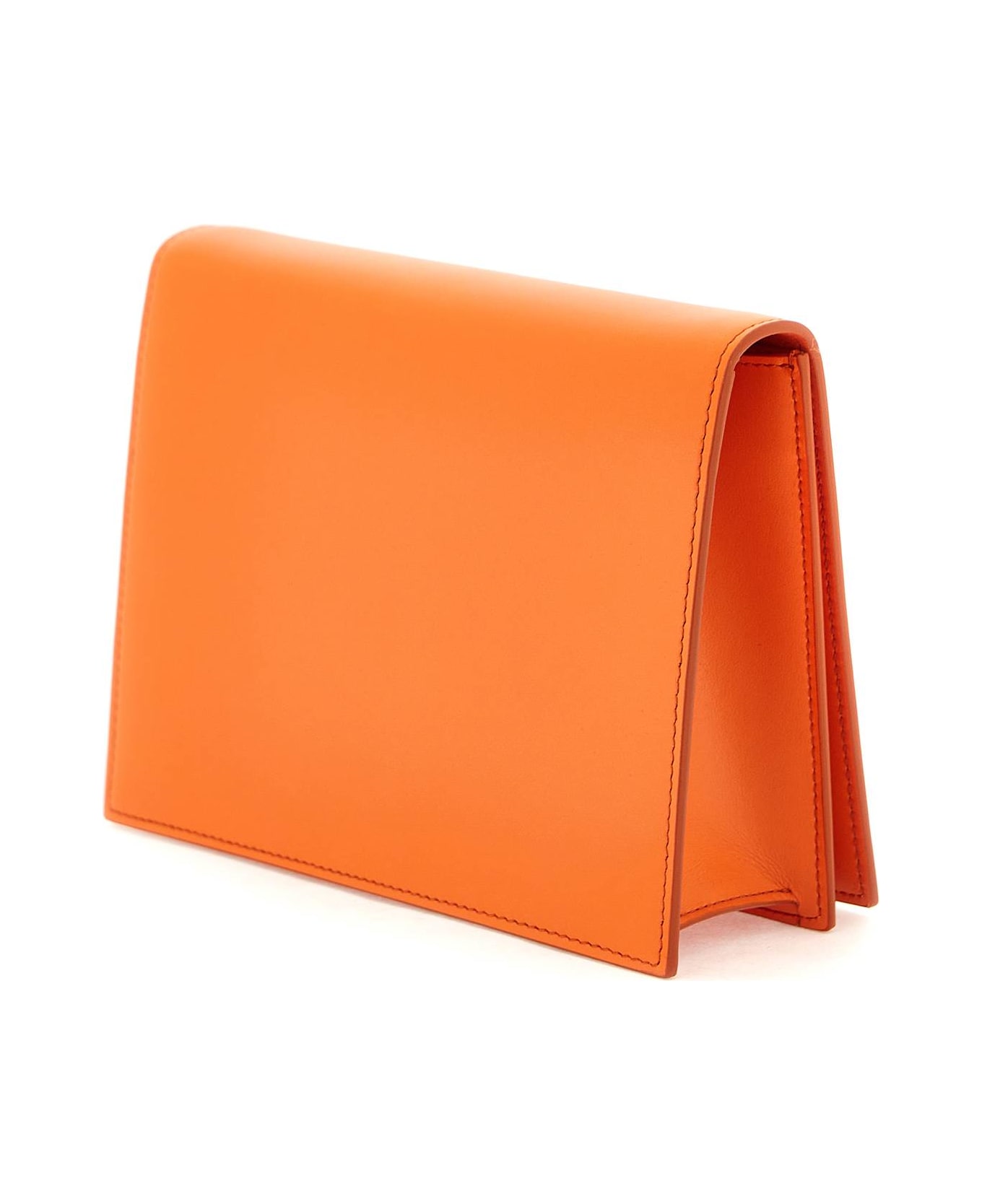 Dolce 
Gabbana Leather Crossbody Bag - ARANCIO (Orange)