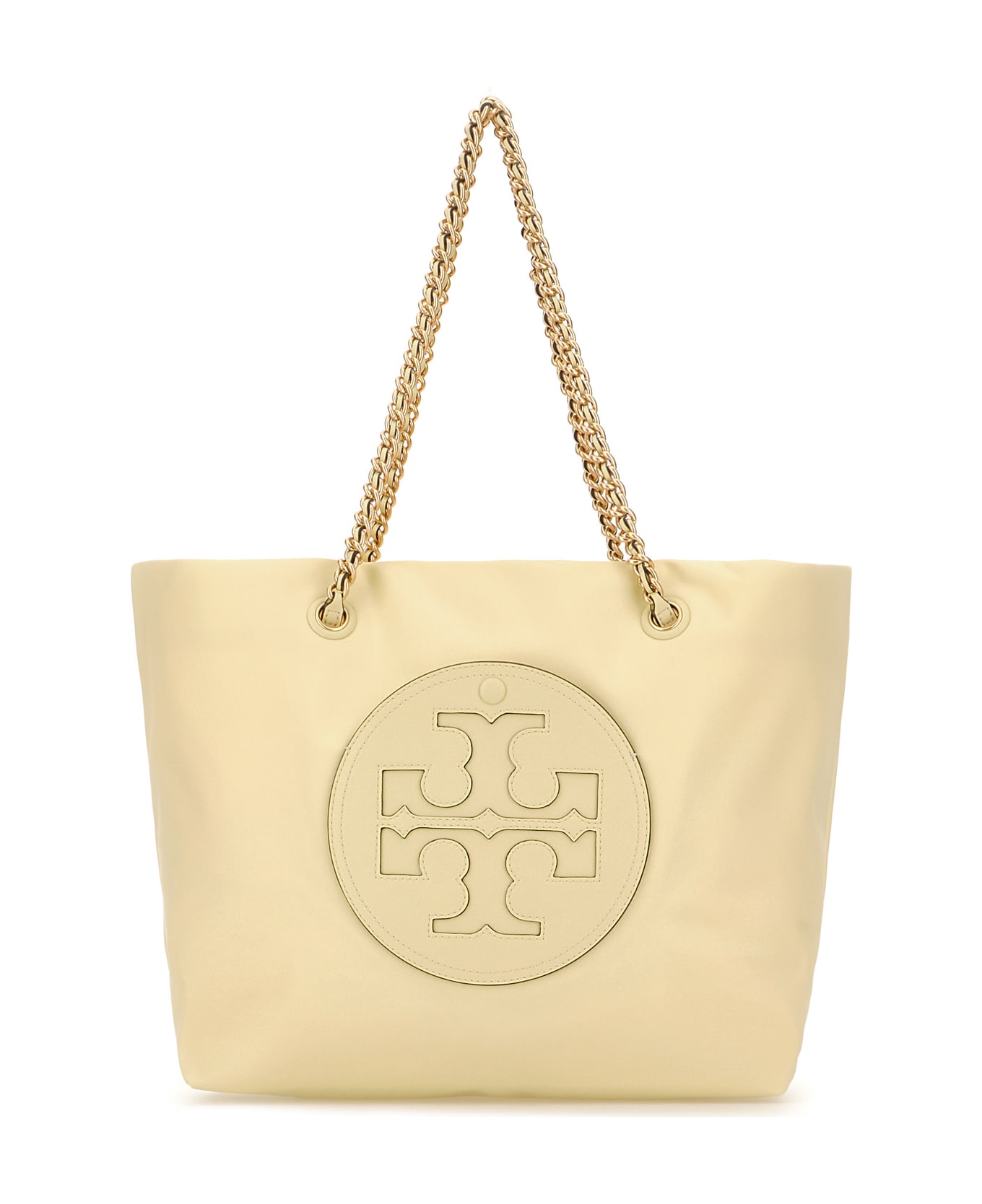 Tory Burch Pastel Yellow Nylon Ella Shopping Bag - LEMON SUGAR