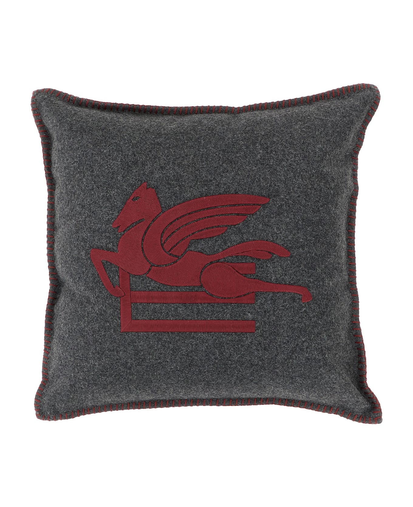 Etro 'pegaso' Cushion - Gray