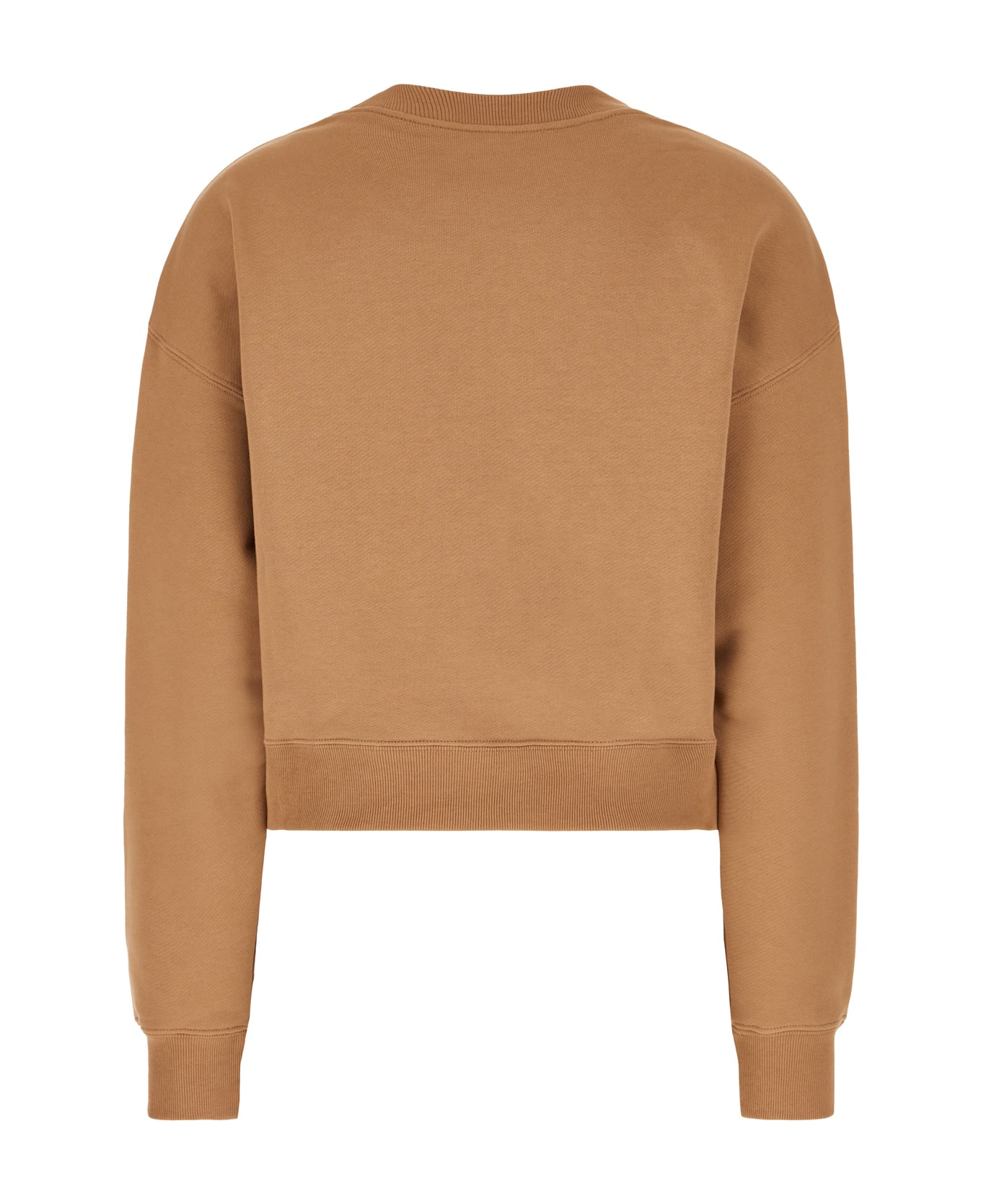 Chloé Camel Cotton Sweatshirt - BRUSHNUDE