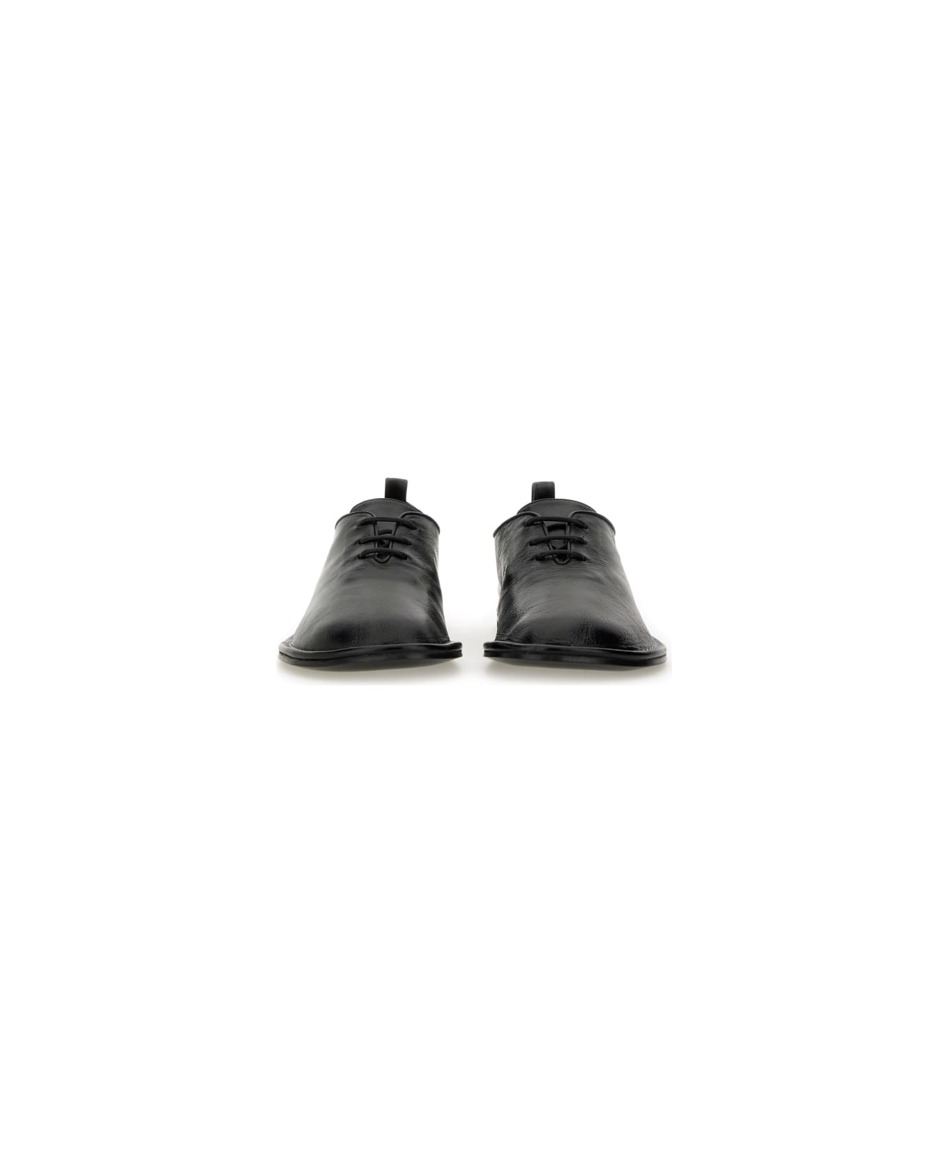Ami Alexandre Mattiussi Moccasin One Cut - BLACK