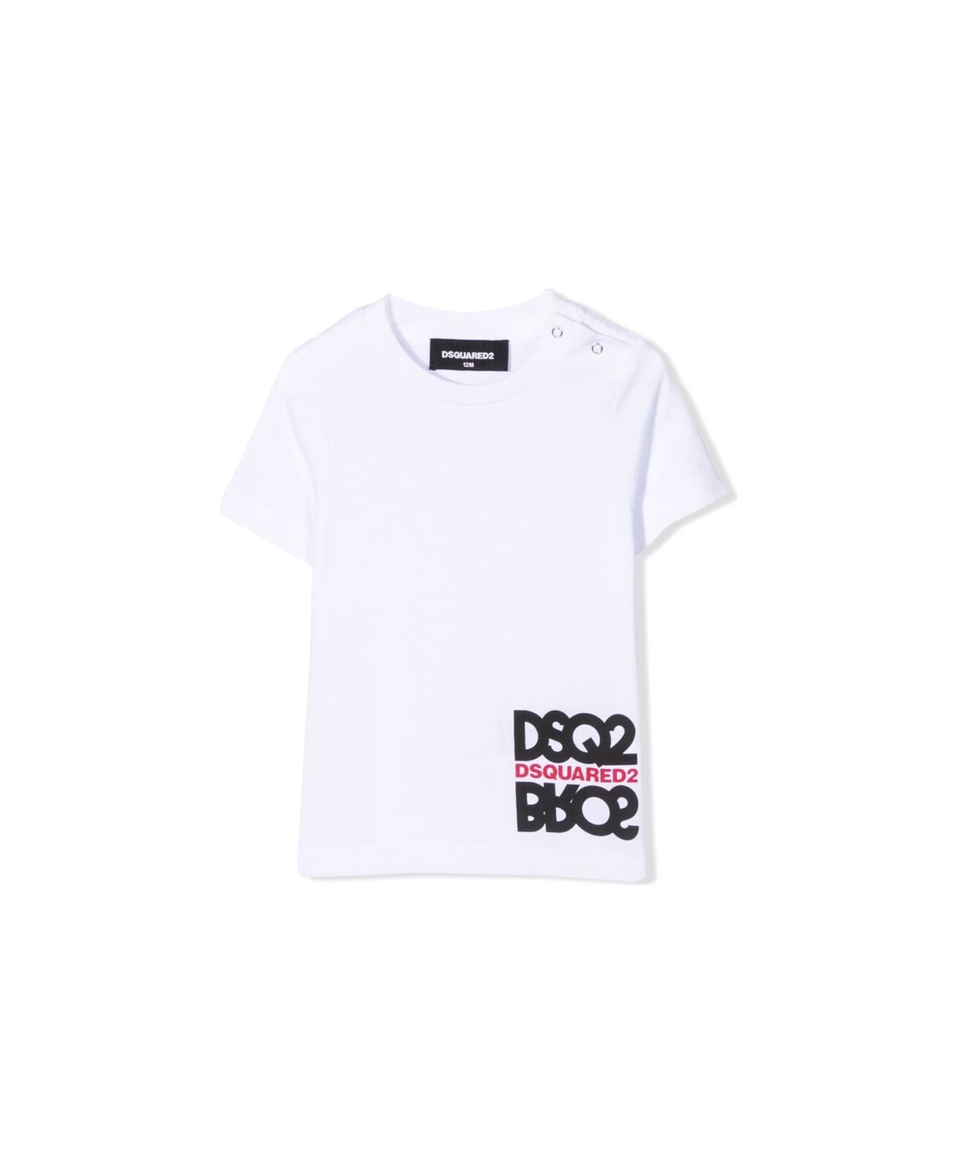 Dsquared2 Shirt - WHITE Tシャツ＆ポロシャツ