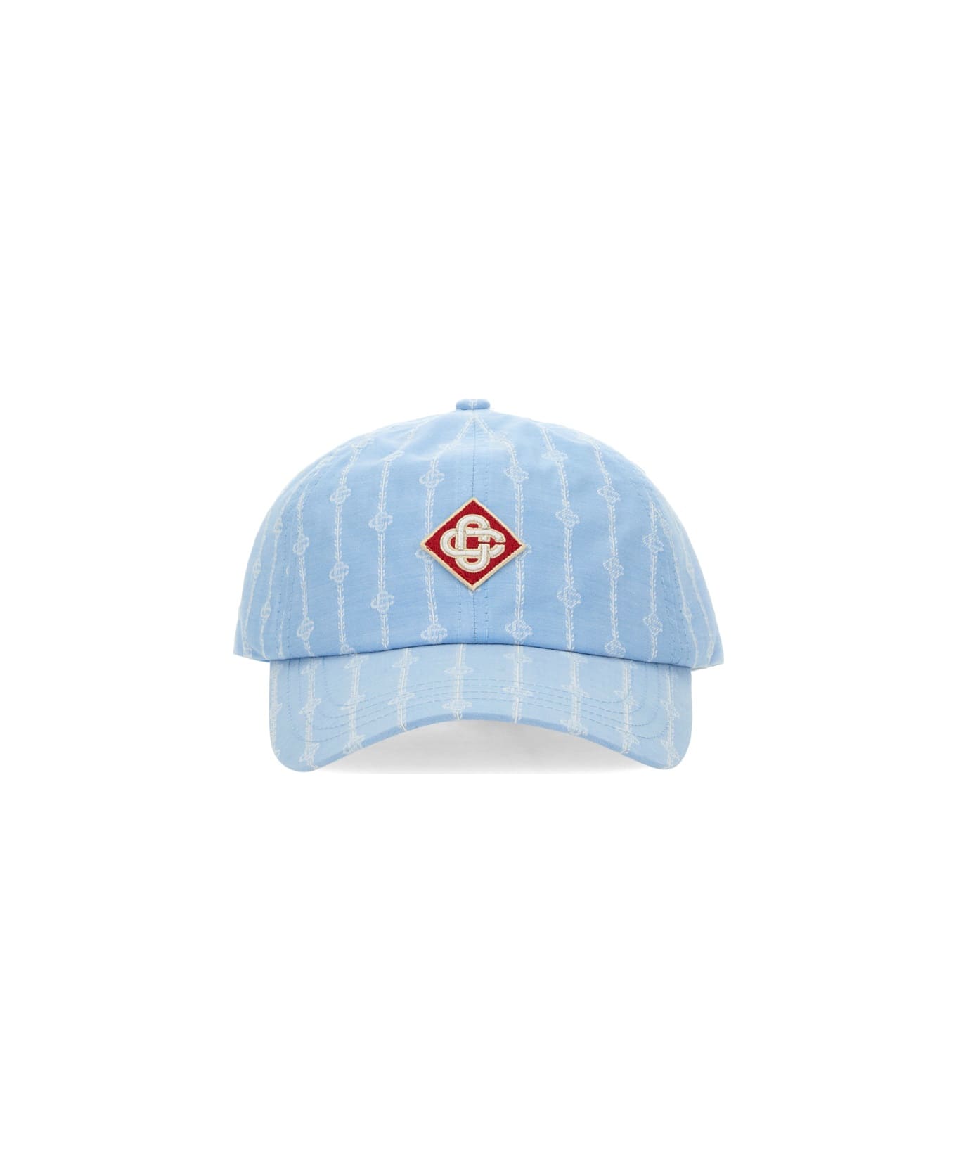 Casablanca "diamond" Baseball Hat - AZURE